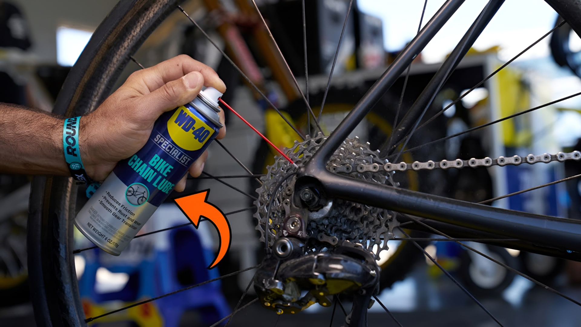 Dung dịch bảo dưỡng sên xích 360ml (Chain Lube) WD-40 351020