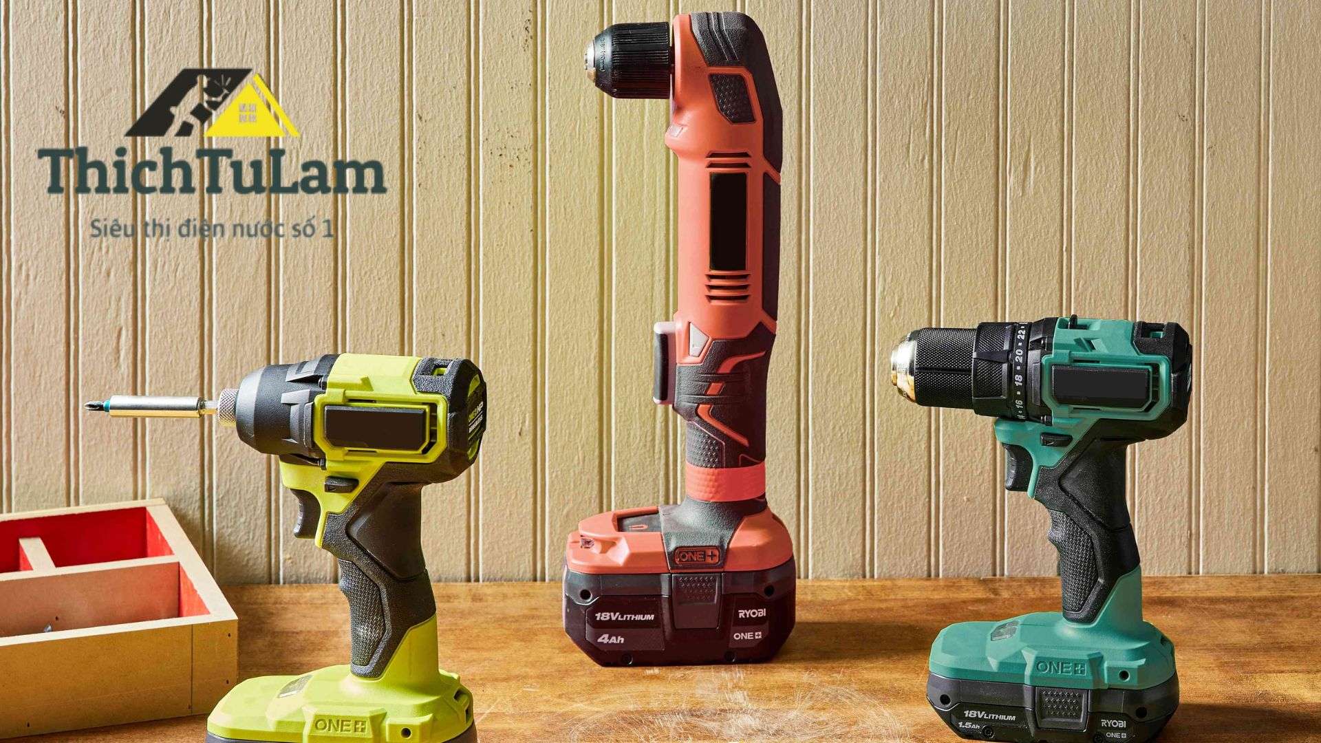 Các loại máy khoan pin