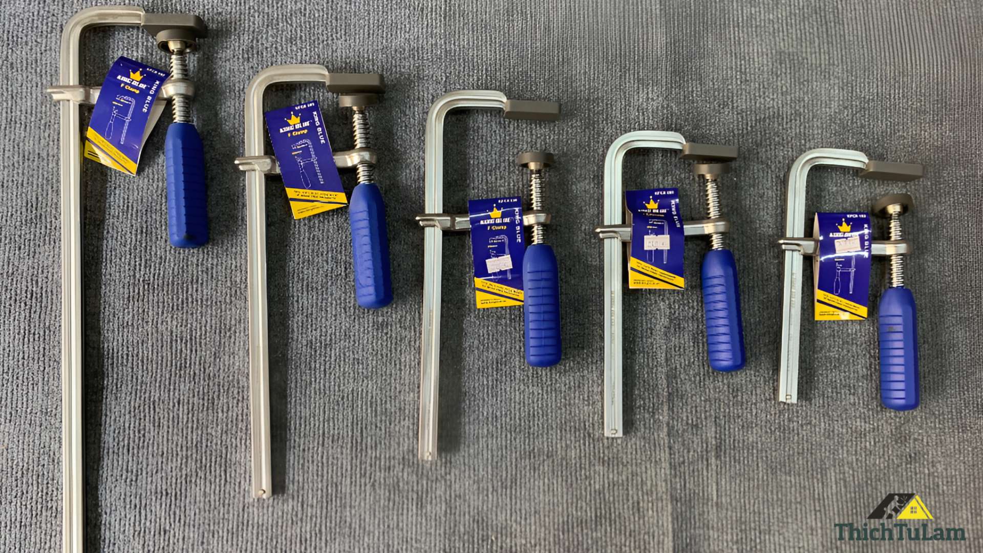 Cảo kẹp gỗ chữ F Kingblue