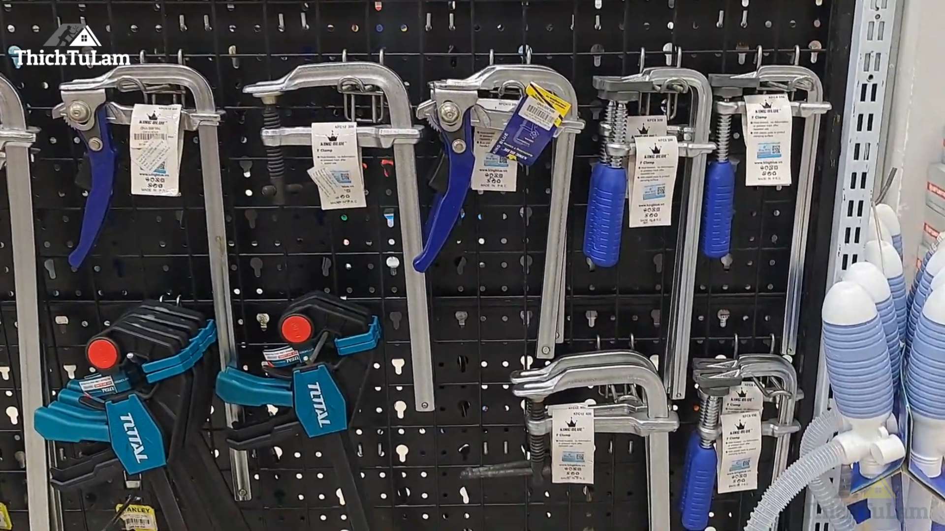 Gian hàng Cảo kẹp gỗ Kingblue