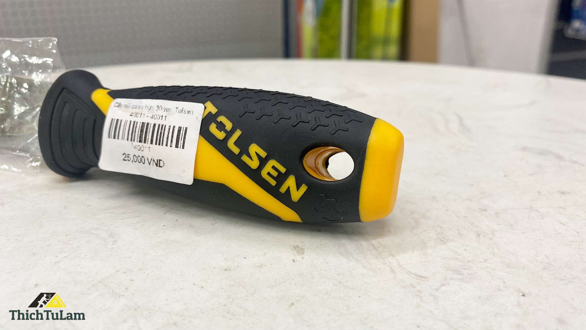 Cây sủi cán nhựa 30mm Tolsen 40011