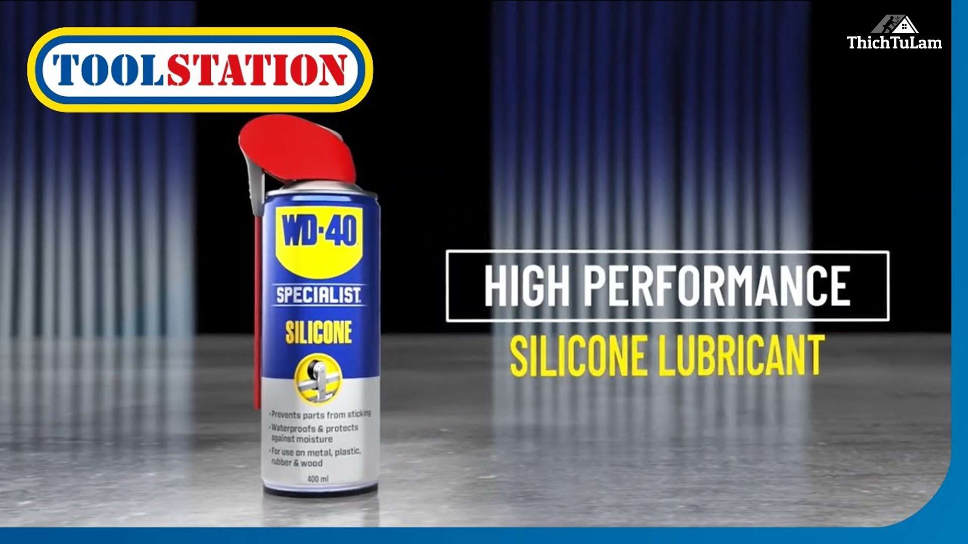 DUNG DỊCH BÔI TRƠN SILICON TÁC DỤNG CAO 360ML (HIGH PERFORMANCE SILICON LUBRICANT) WD-40 350023