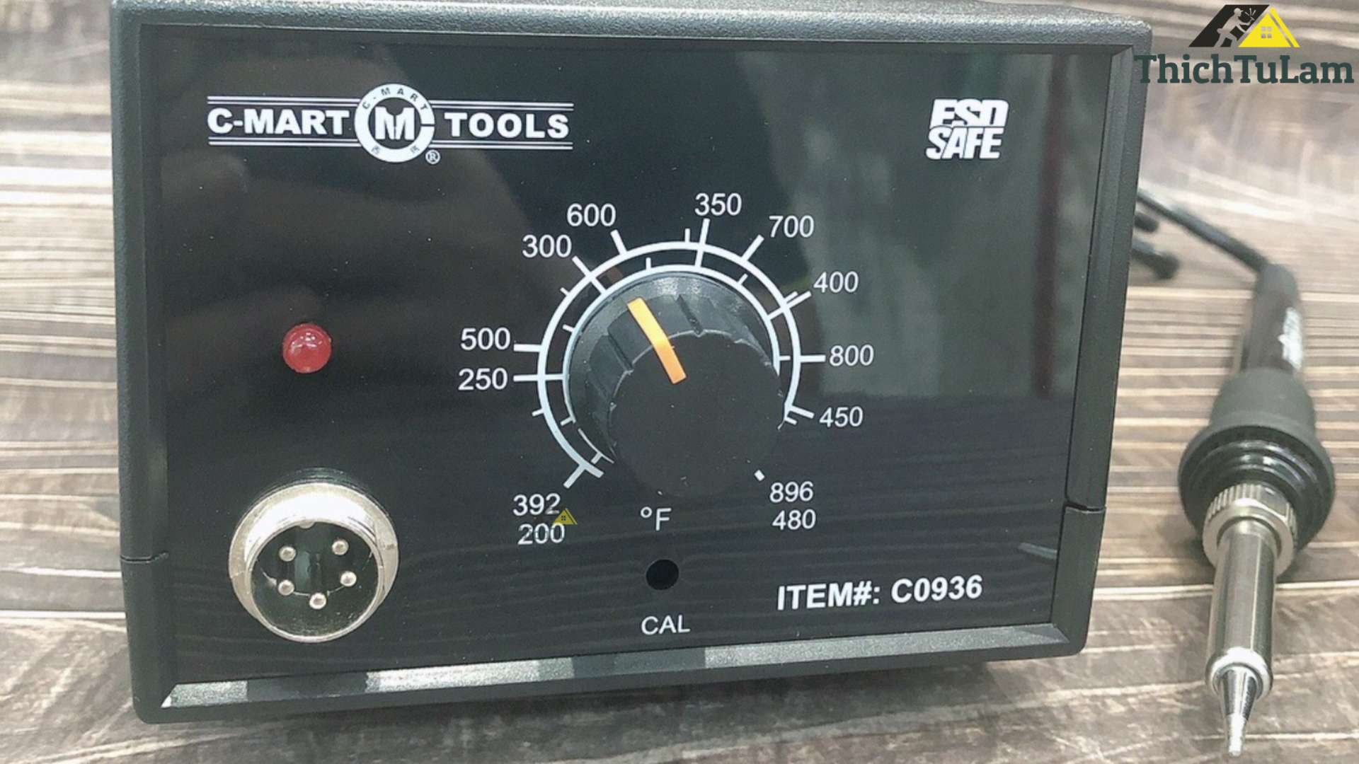 Chỉnh nhiệt độ Máy hàn chì Cmart C0936