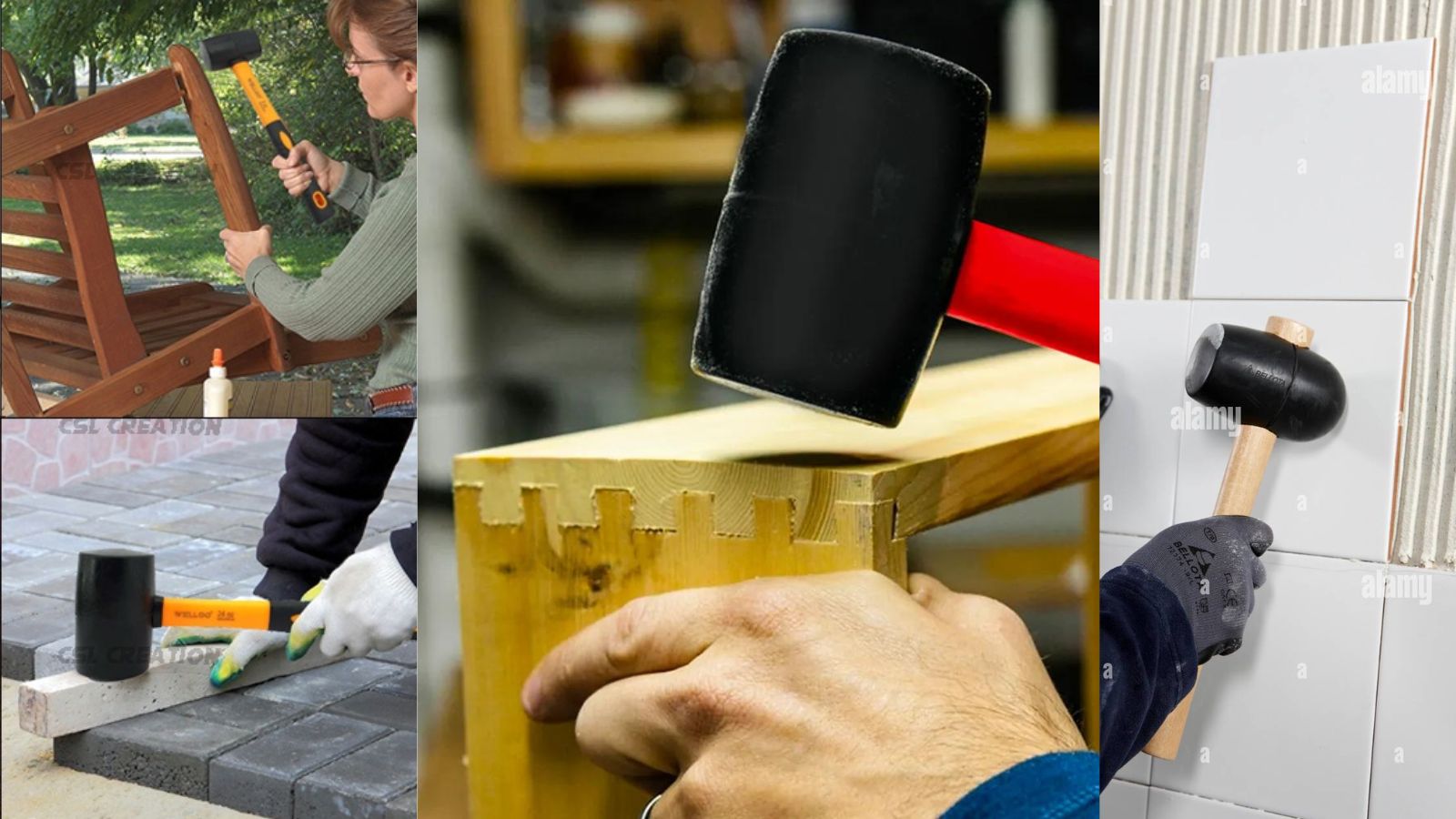 Công dụng búa cao su