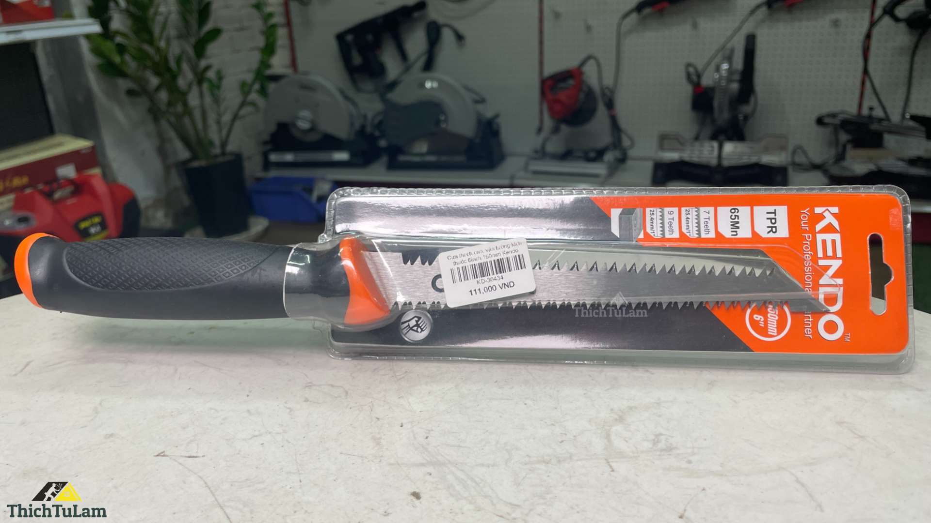 Cưa thạch cao, ván tường kích thước 6inch 150mm Kendo 30434