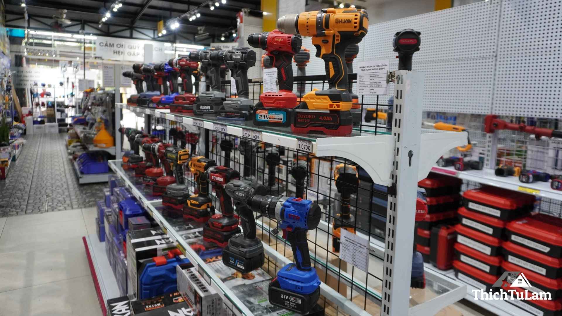 Sự đa dạng trong loại máy móc sửa chữa