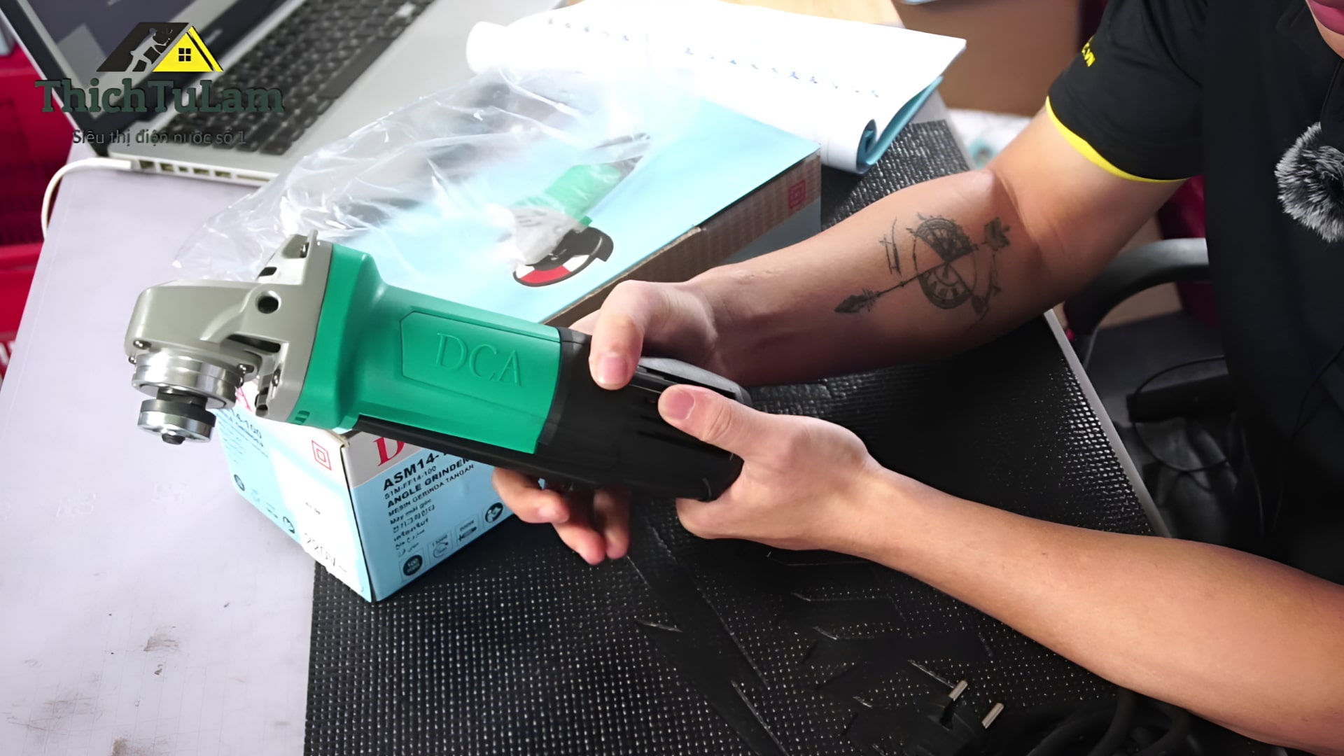 Đáng đồng tiền khi mua 3 mẫu máy mài góc DCA này ASM09-100S, ASM13-100, ASM14-100