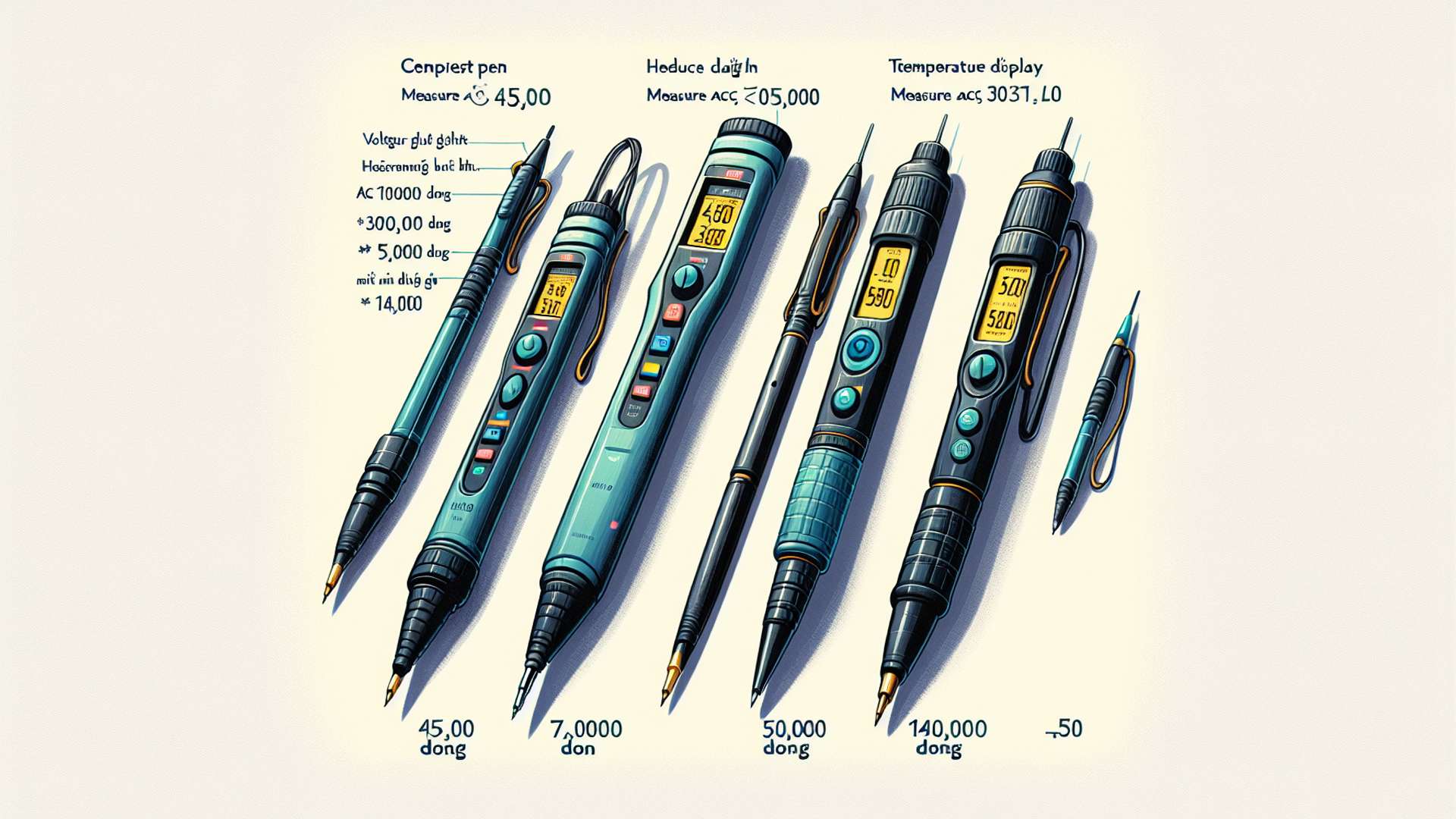 Đánh giá 3 cây bút thử điện Kingblue: So sánh tính năng và ưu điểm