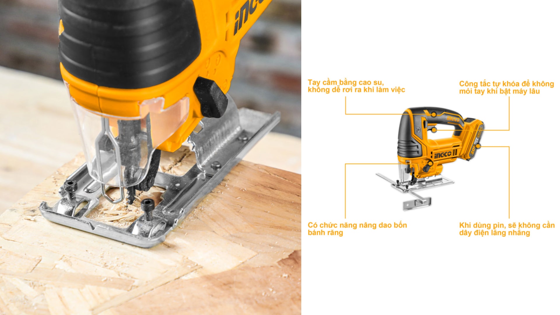 Cách Bảo Dưỡng Công Cụ: Máy Cưa Lọng Không Dây