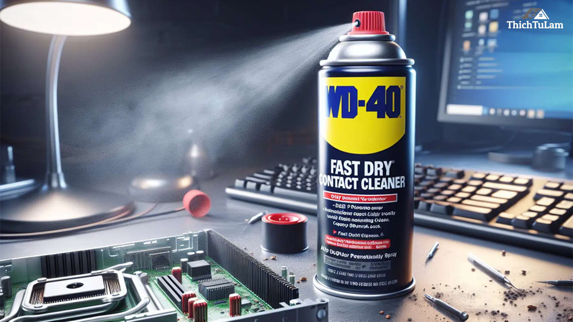 Đánh giá về chai vệ sinh bo mạch WD-40: Cách dùng, hiệu quả và lợi ích