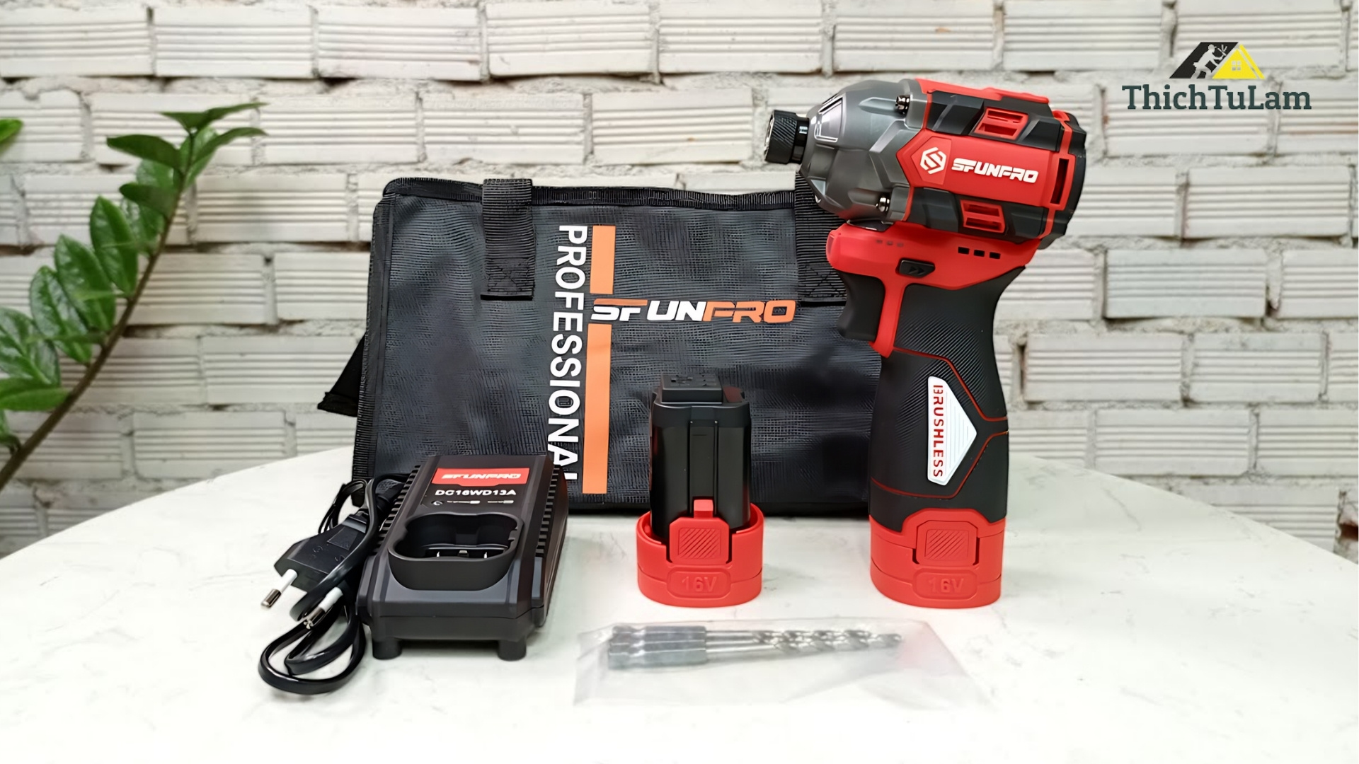 Đánh giá chi tiết máy bắn vít pin Sfunpro 16v S2AH7916D