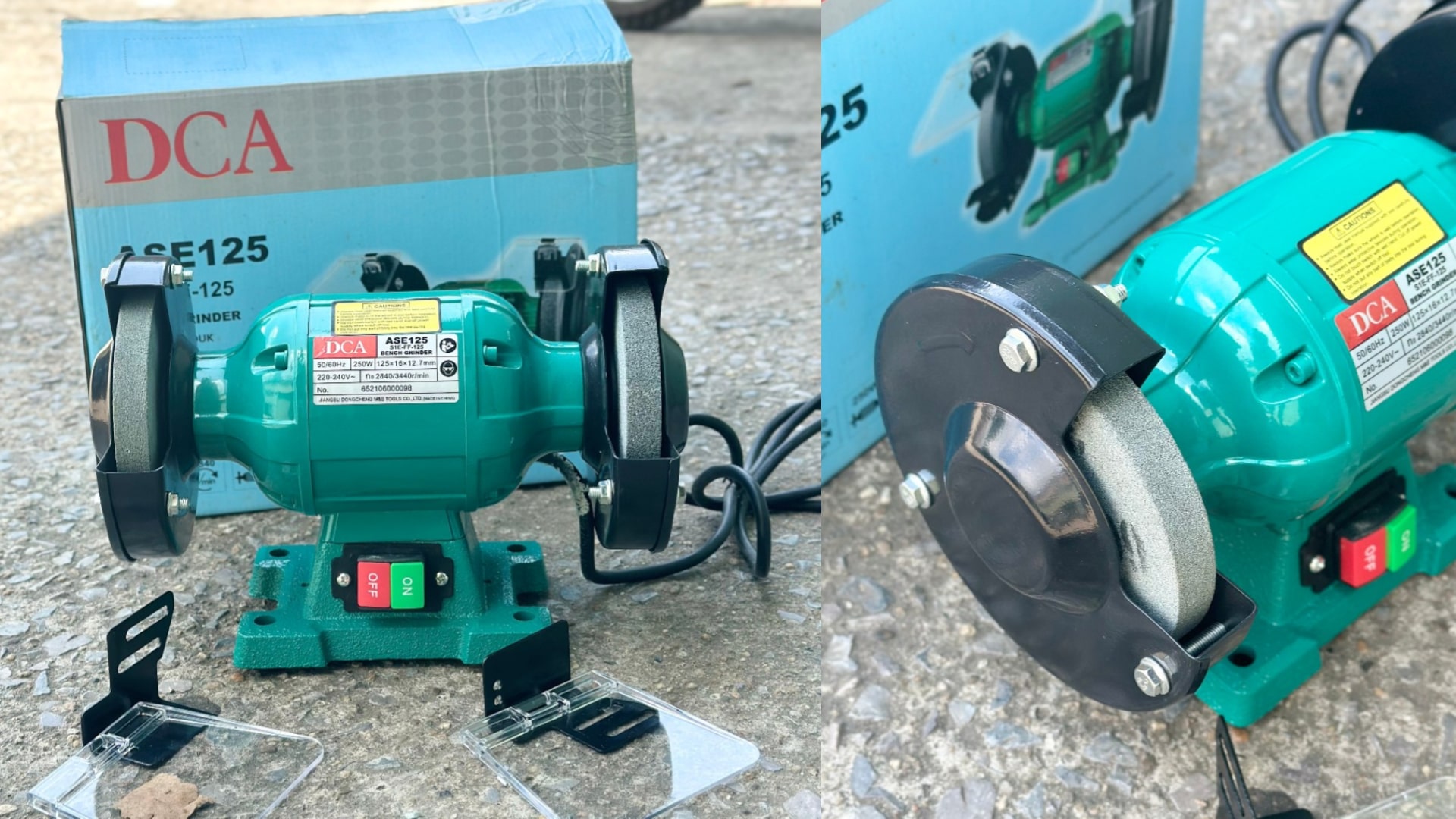 Đánh giá chi tiết máy mài 2 đá mini DCA ASE125 Chất lượng vượt trội, giá cả hợp lý