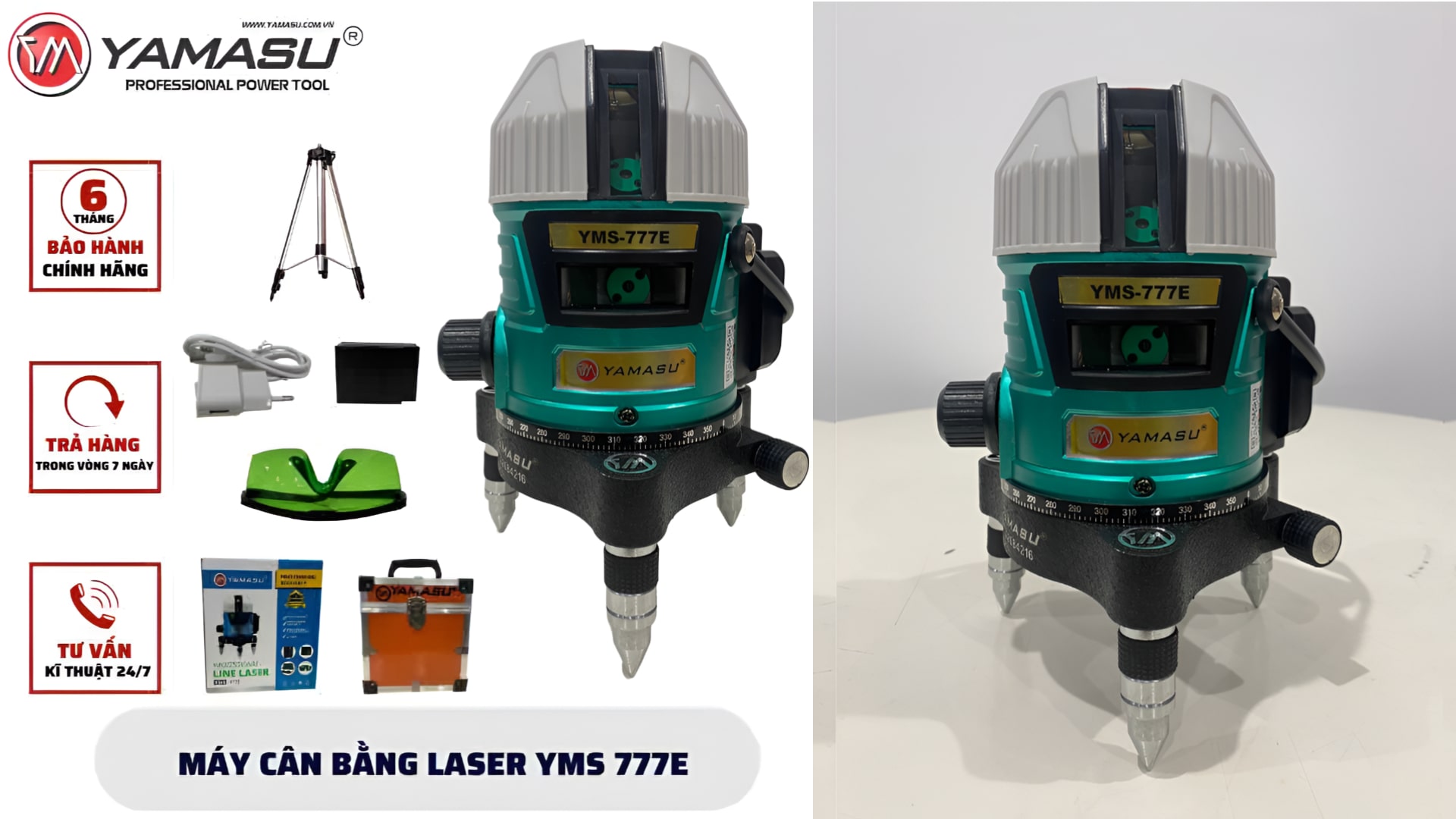 Đánh giá Máy cân mực laser YAMASU YMS-777E
