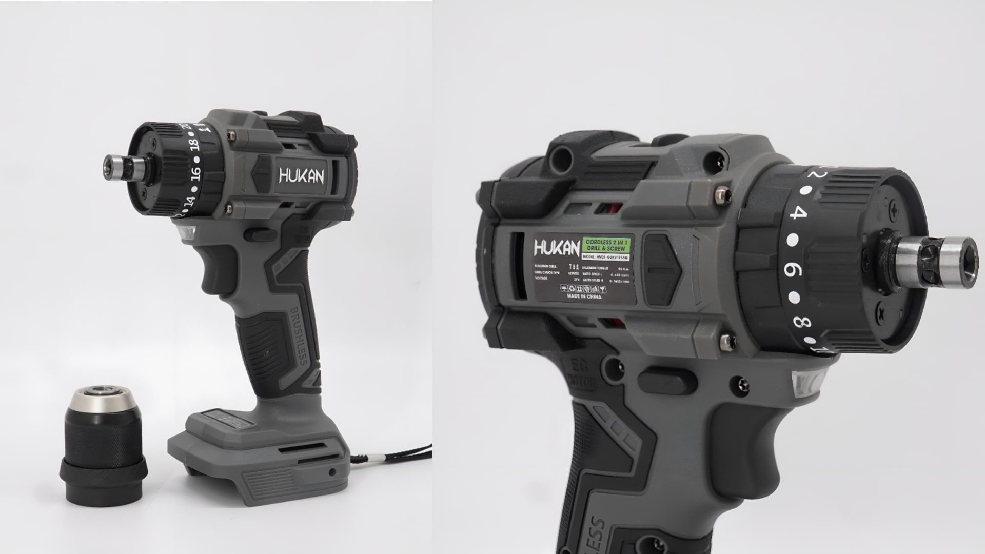 Đánh giá máy khoan pin Hukan HM21-G2KV1155Q