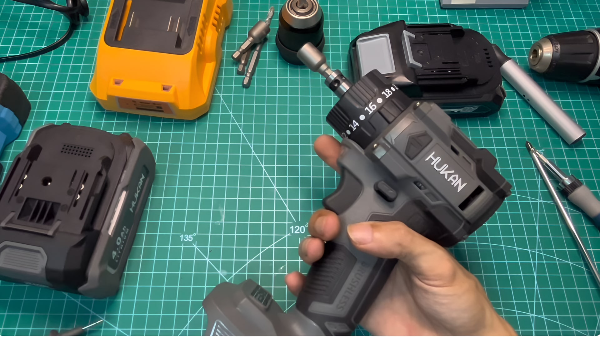 Đánh giá máy khoan pin Hukan HM21-G2KV1155Q