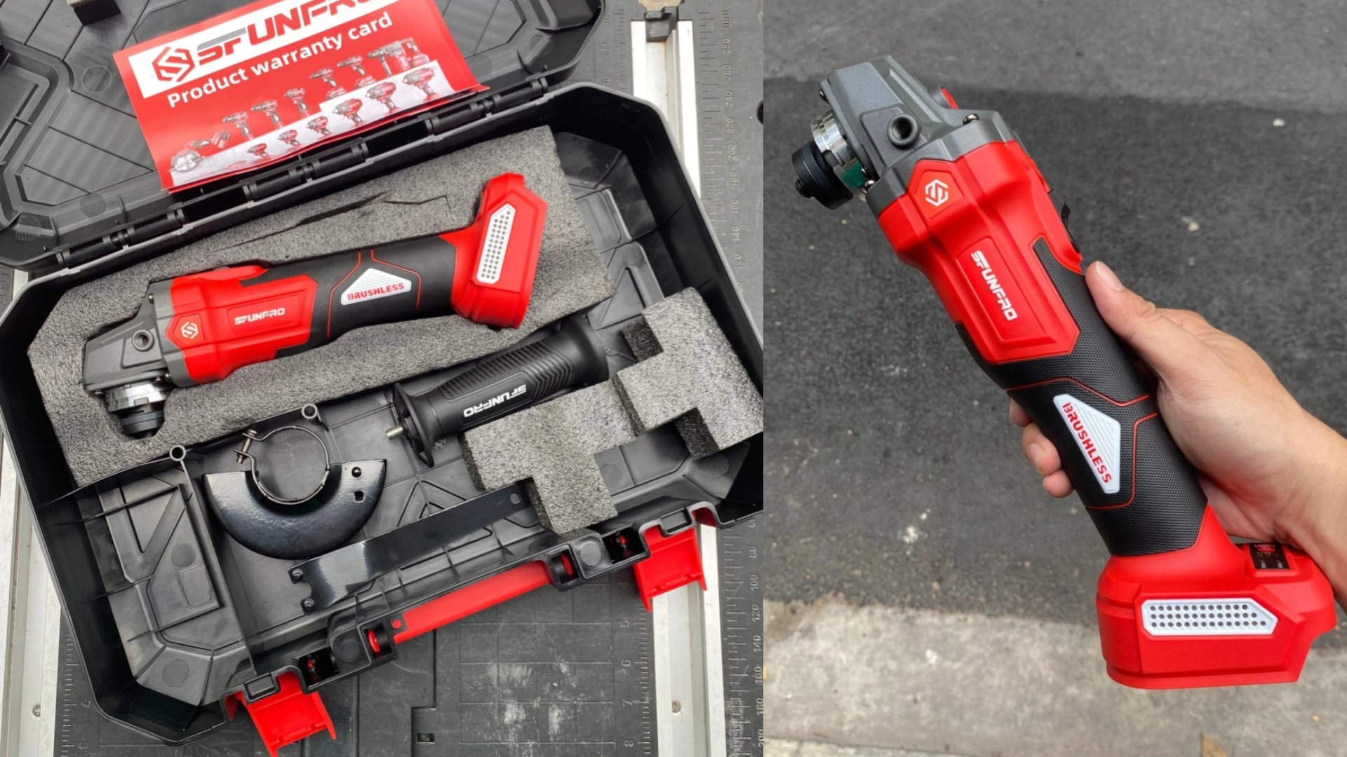 Đánh Giá Máy Mài Góc Pin SFUNPRO S20L100GA