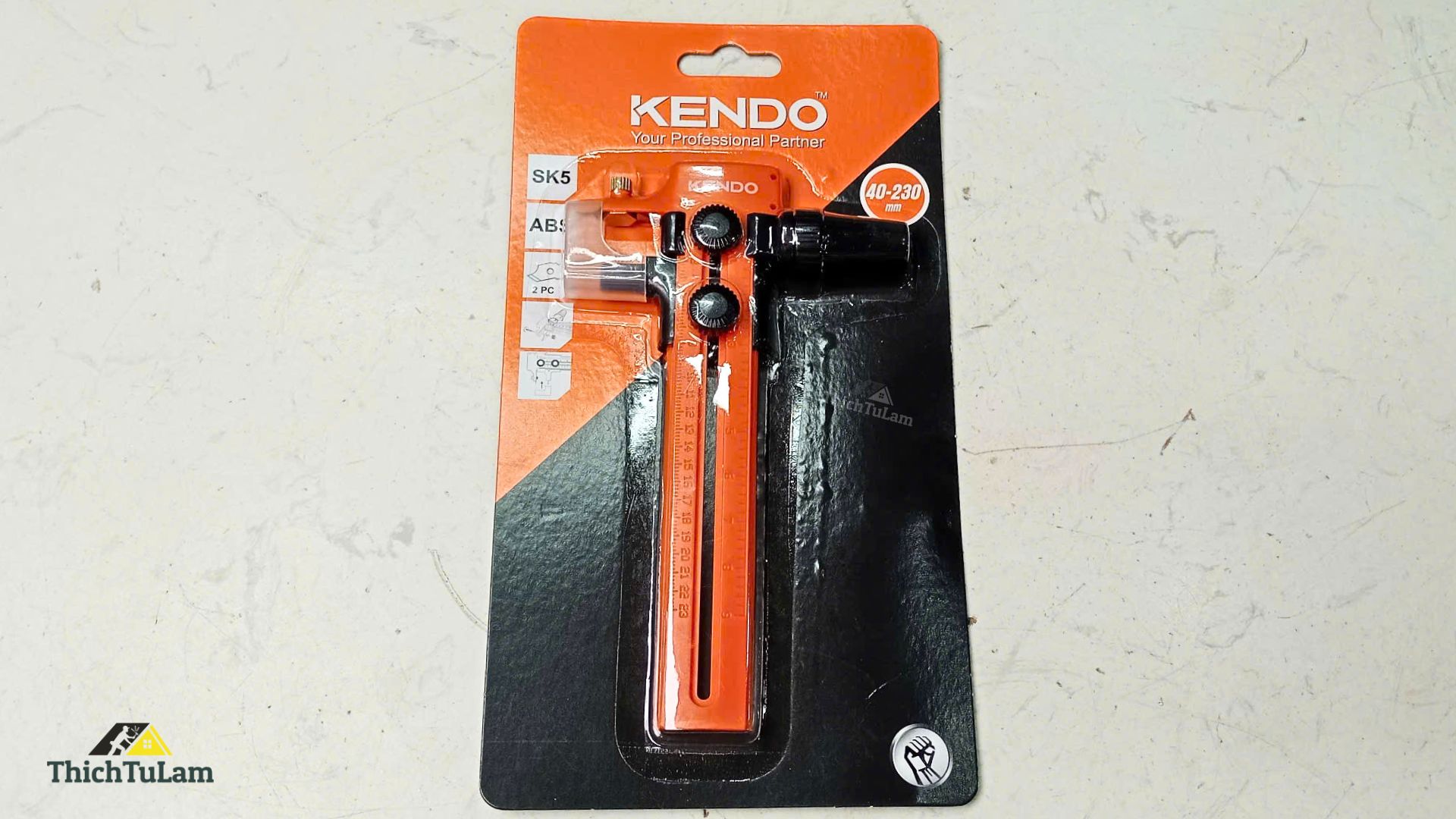 Dao cắt vòng tròn Ø40-230mm Kendo 30942