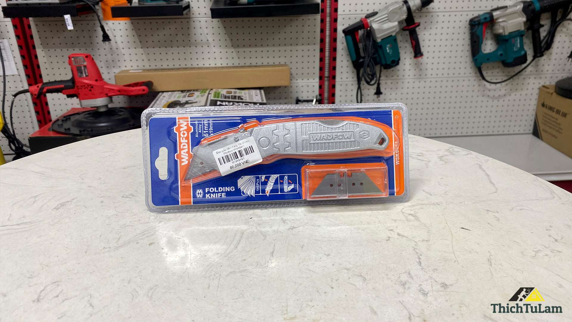 Dao gập tiện dụng 19x61mm Wadfow WSK9461