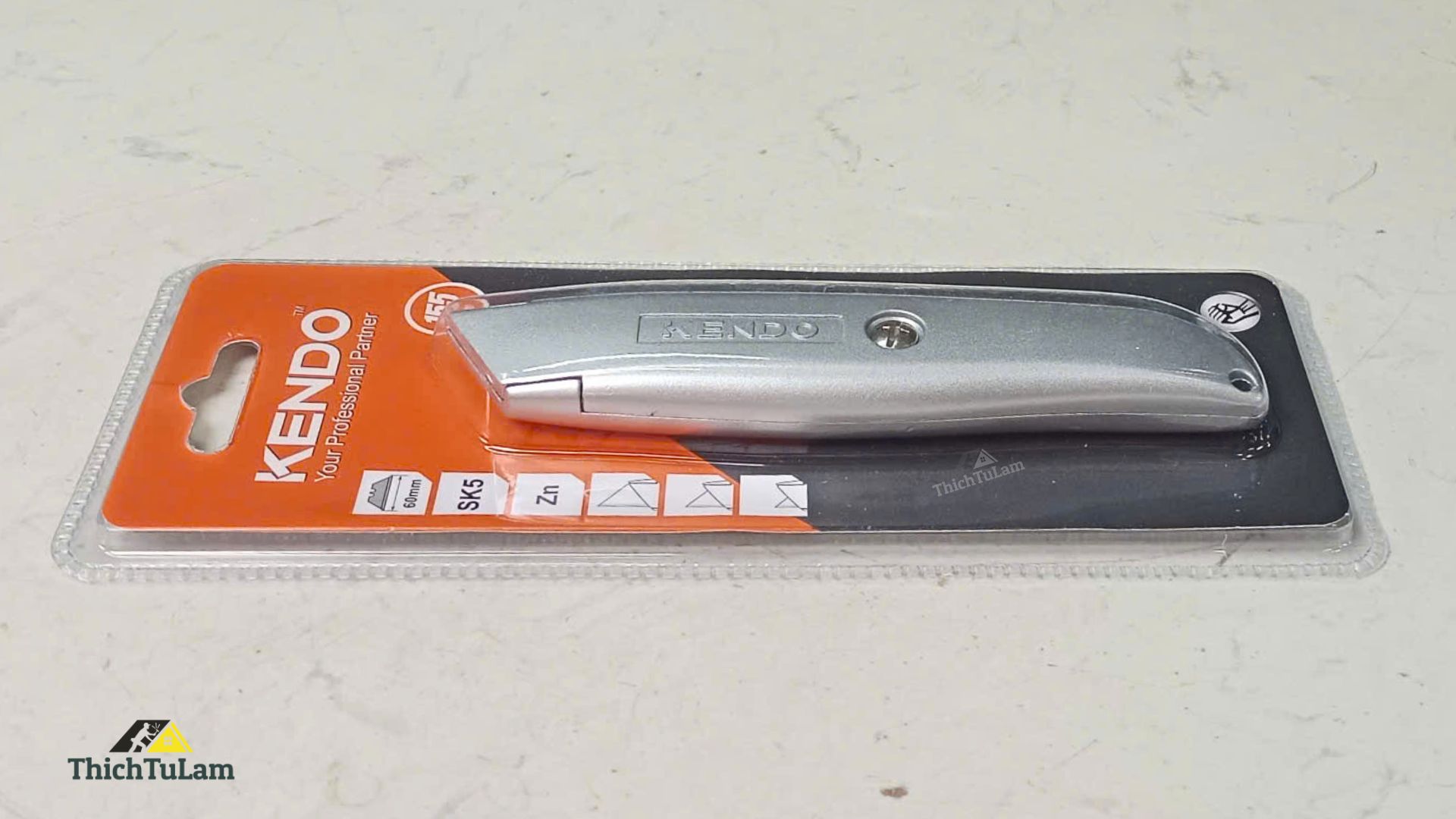 Dao rọc cáp thân hợp kim kẽm Kendo 30602