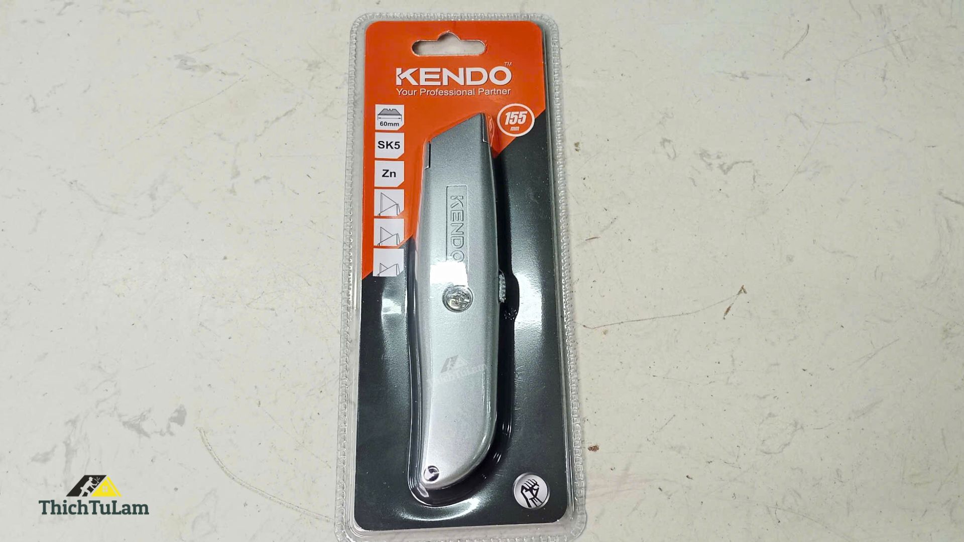 Dao rọc cáp thân hợp kim kẽm Kendo 30602