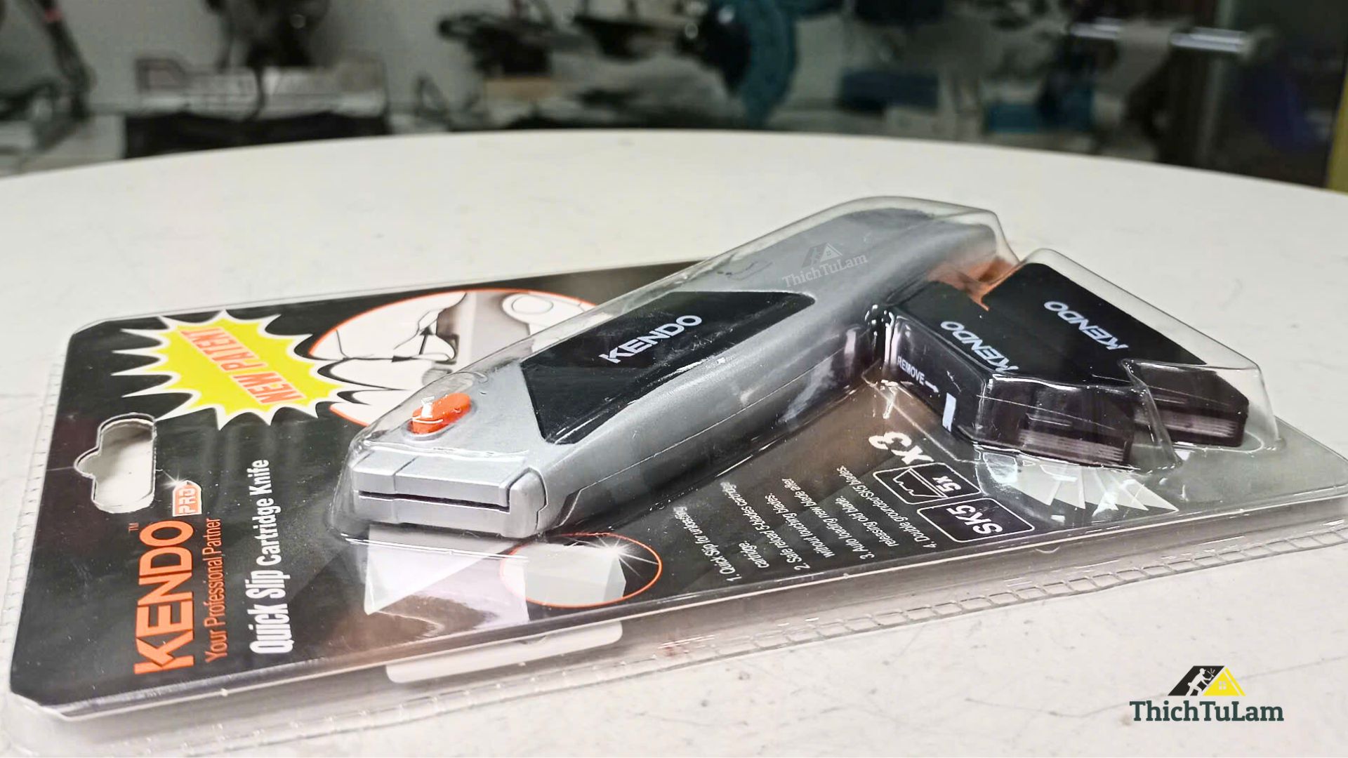 Dao rọc cáp thay lưỡi nhanh Kendo 30604