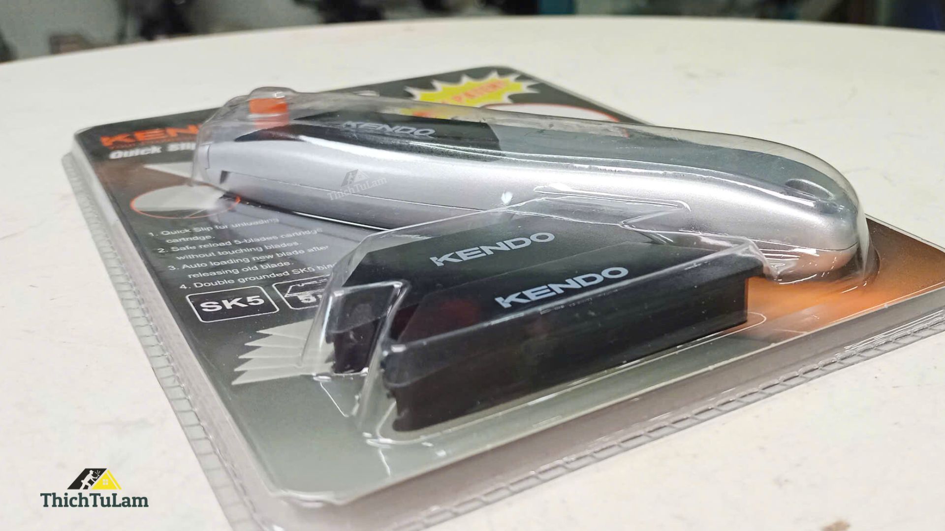 Dao rọc cáp thay lưỡi nhanh Kendo 30604