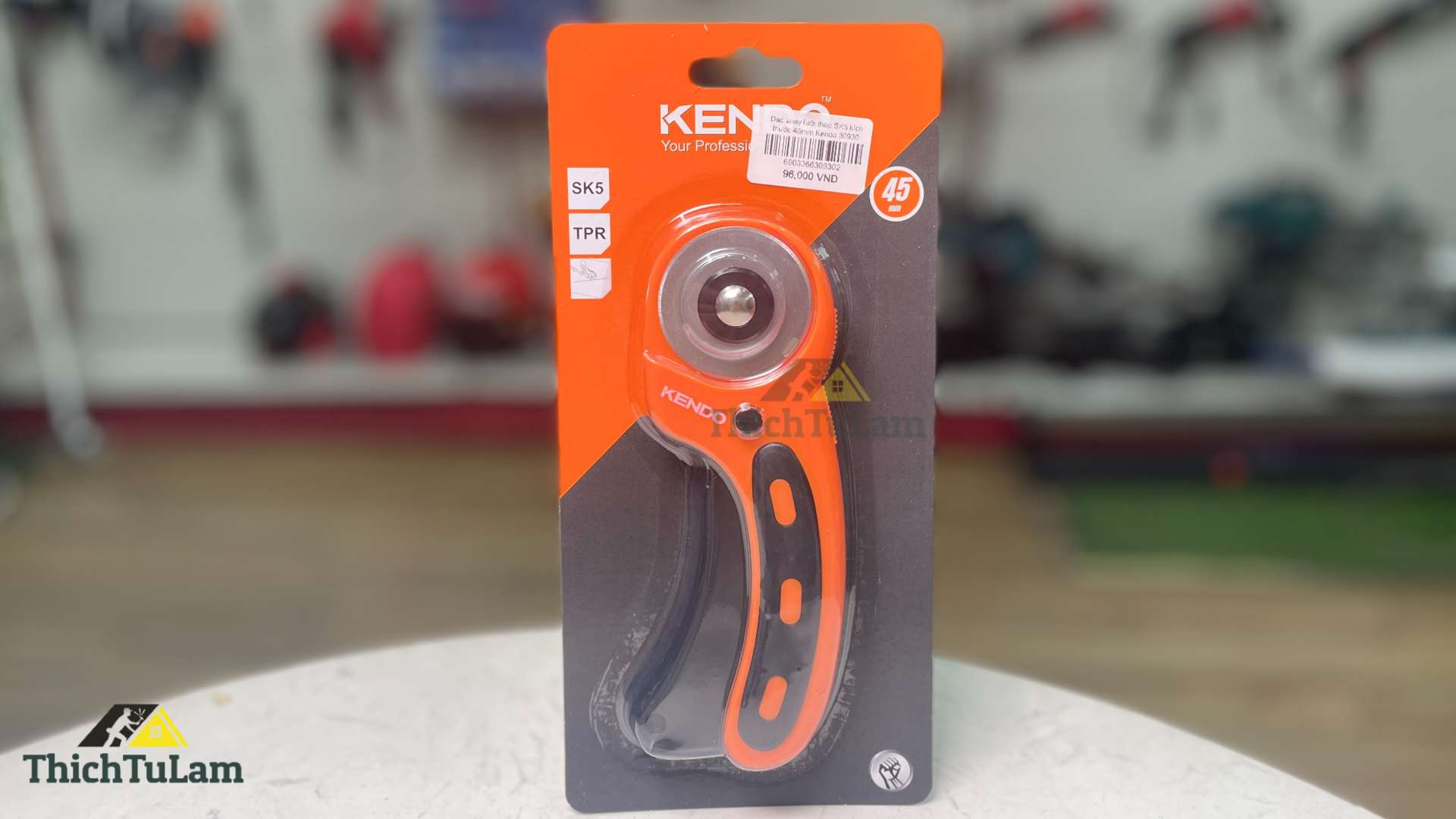 Dao xoay lưỡi thép SK5 kích thước 45mm Kendo 30930