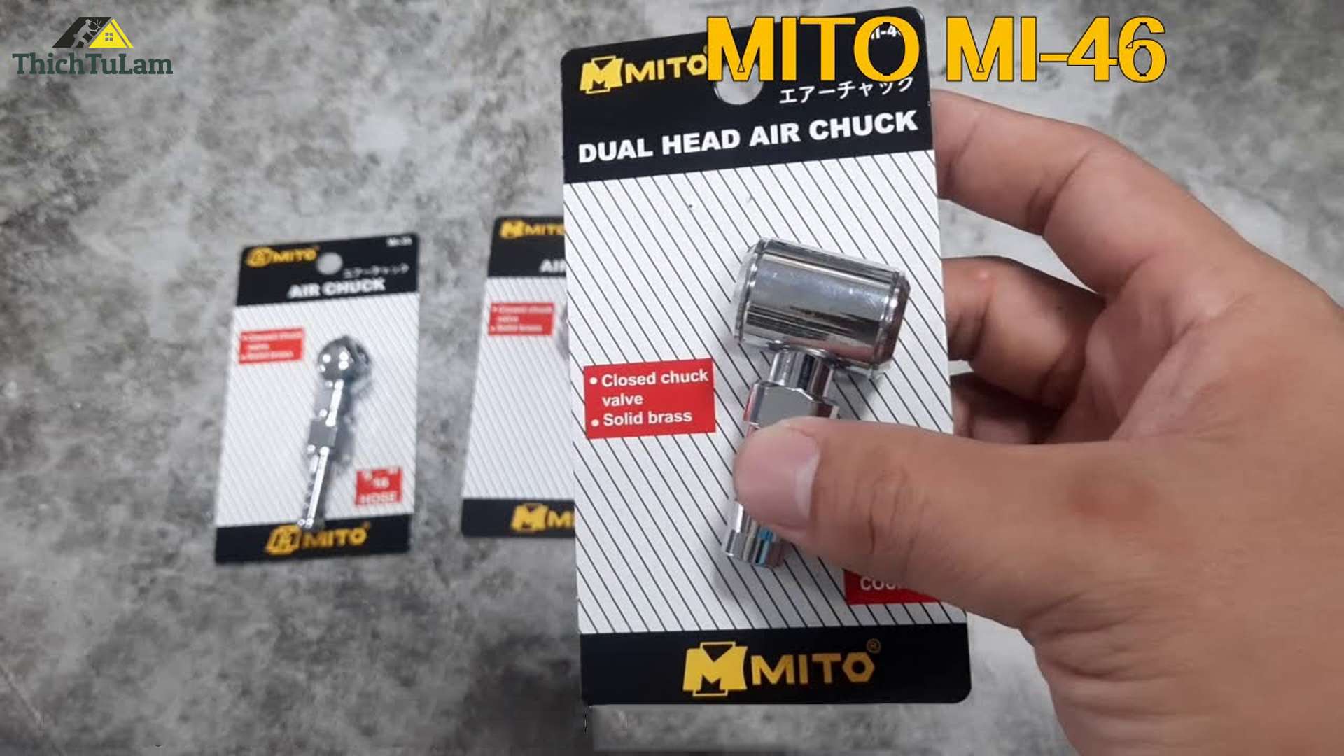 Đầu bơm hơi Mito