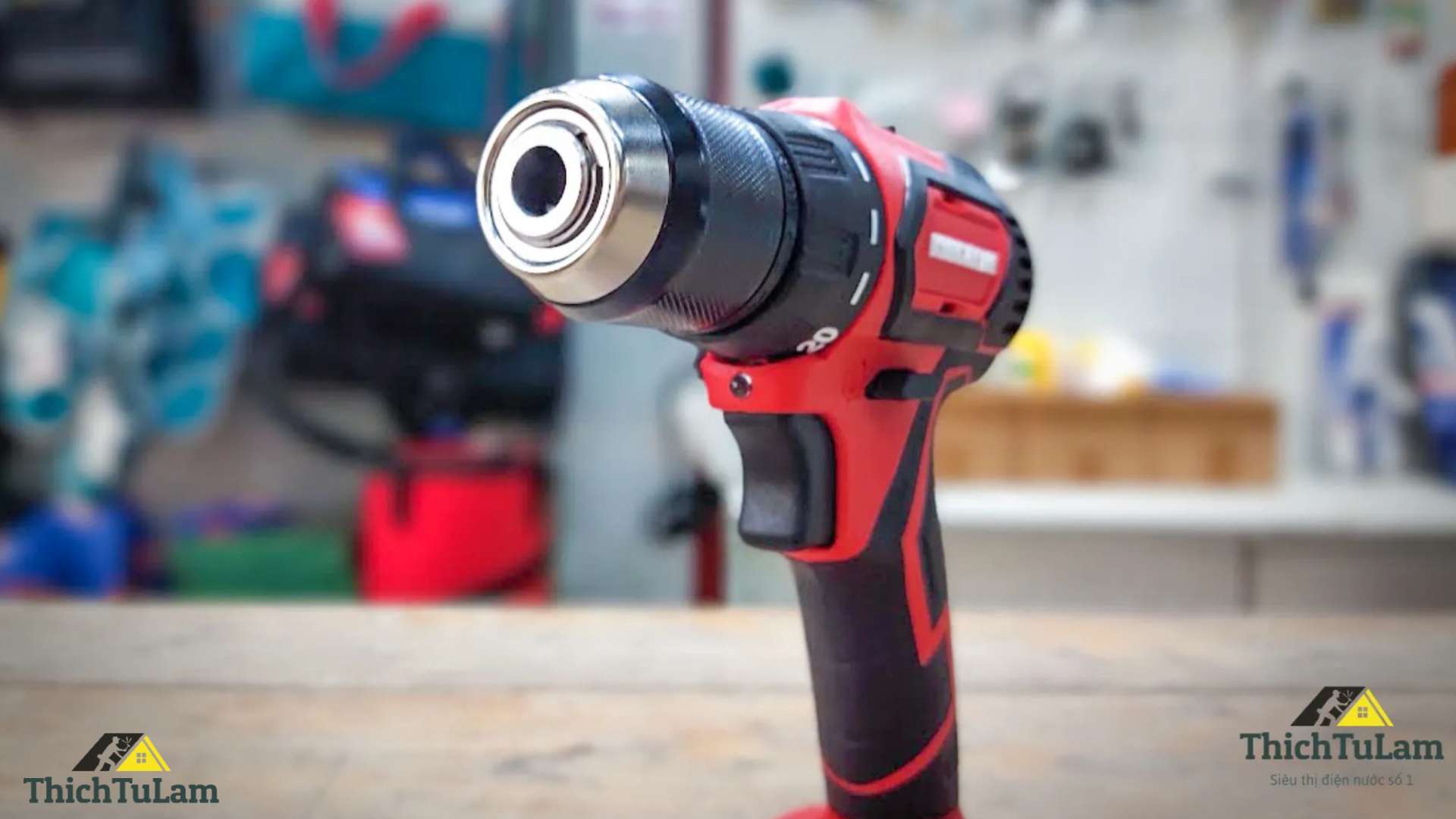 Đầu kẹp mũi khoan Máy khoan pin KingBlue KM18QB