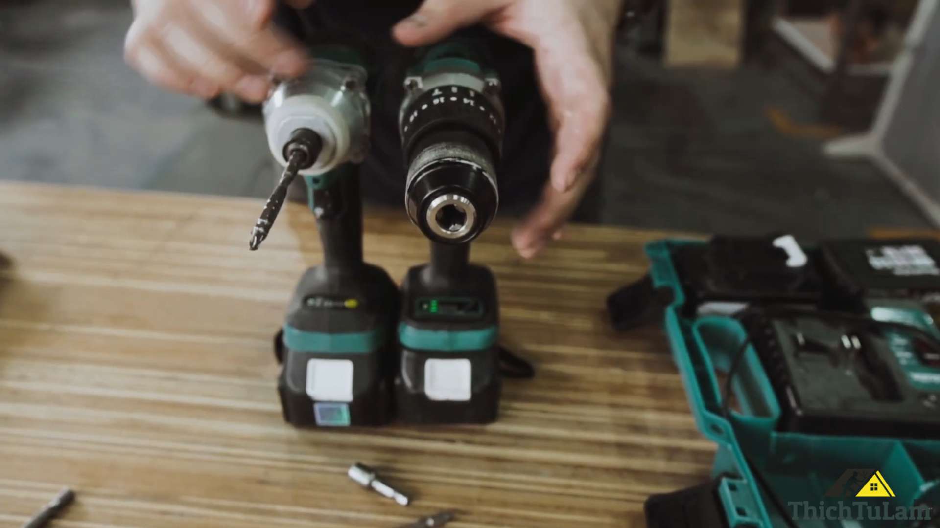 Đầu kẹp mũi khoan máy khoan pin