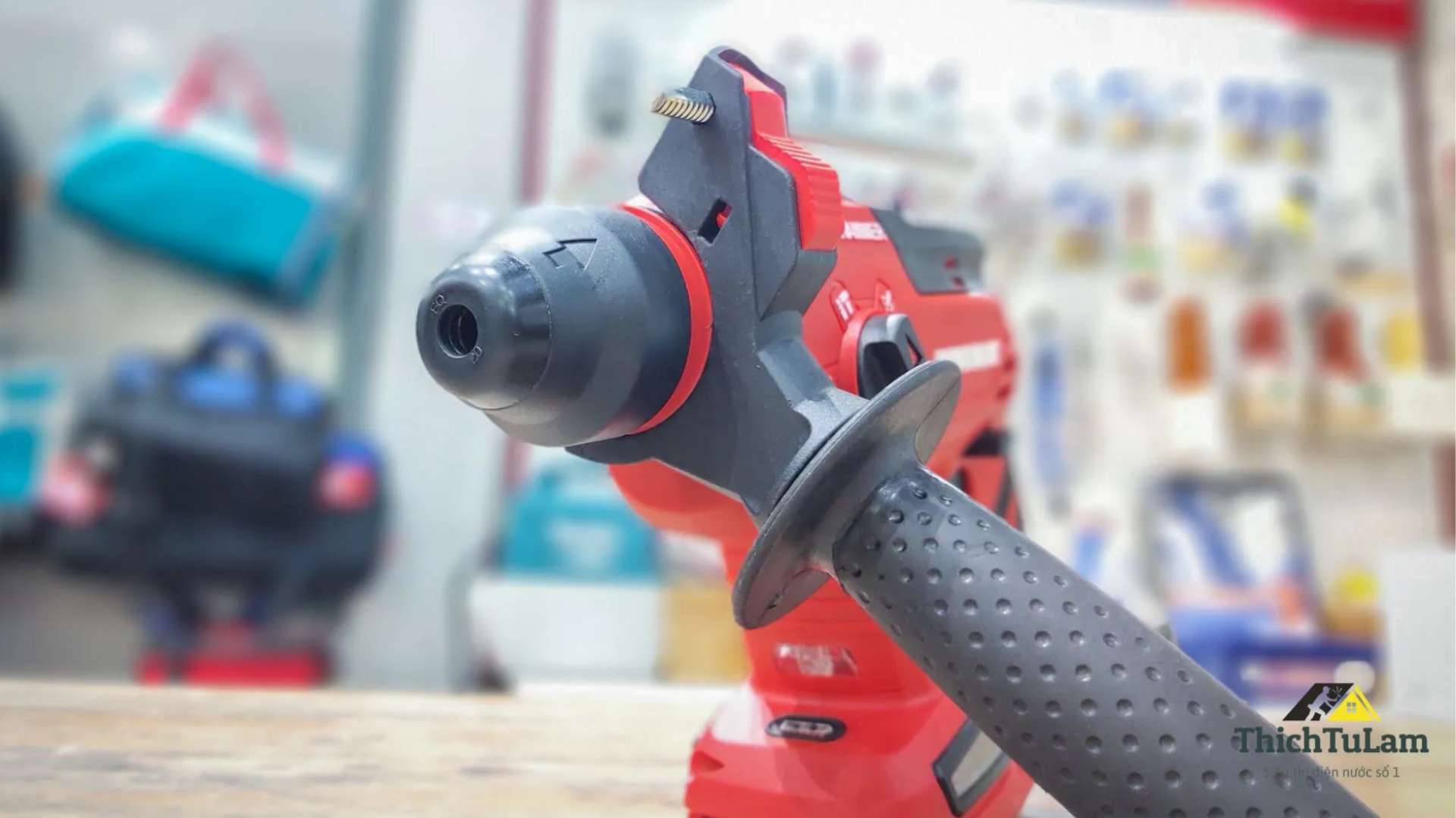 Đầu máy khoan bê tông pin 18V Kingblue KM18QF (Chân pin Makita)