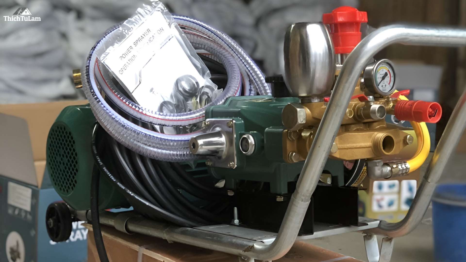 Đầu Xịt Áp Lực Amaxtools 5HP AM-600A