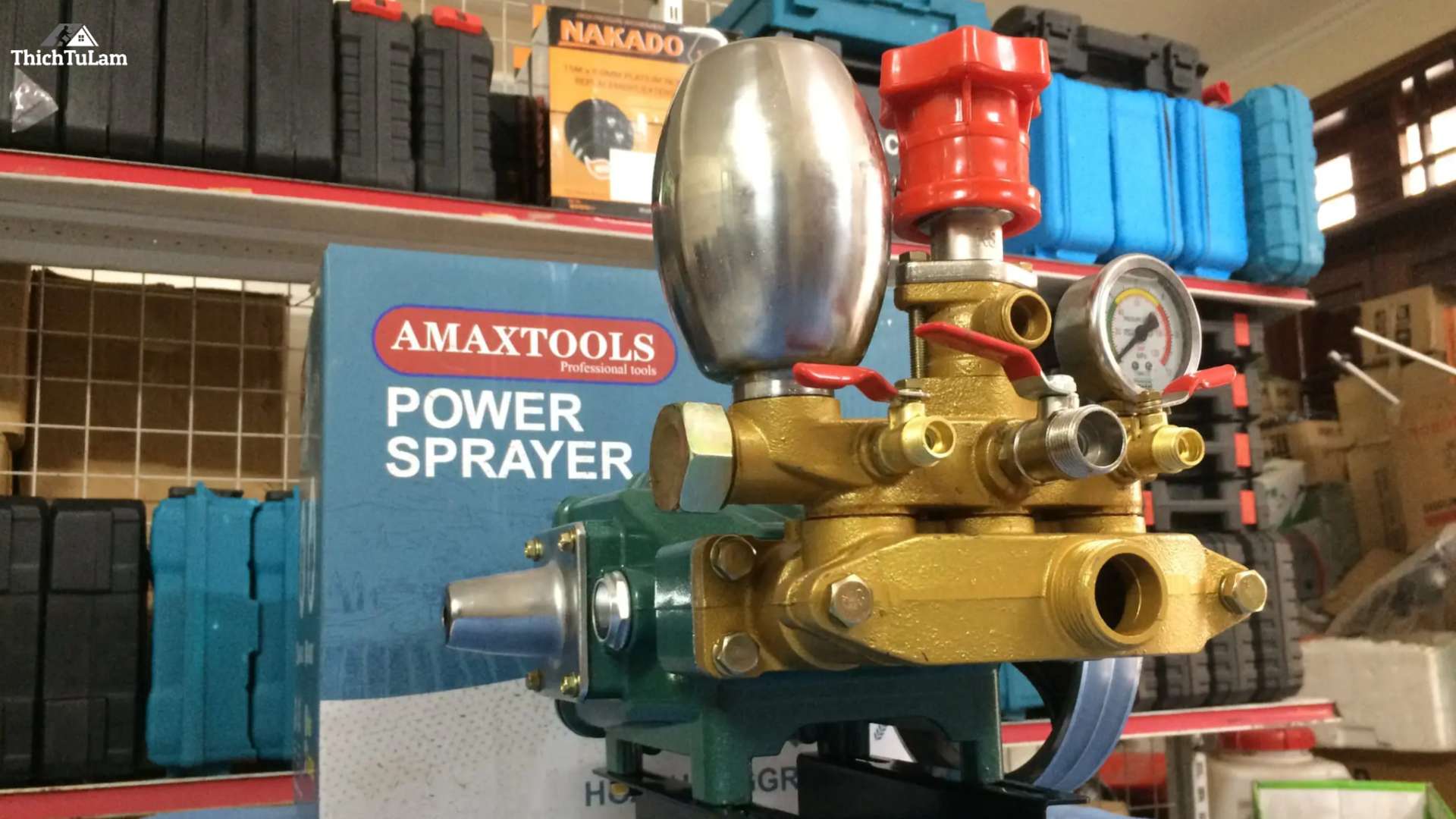 Đầu Xịt Áp Lực Amaxtools 5HP AM-600A