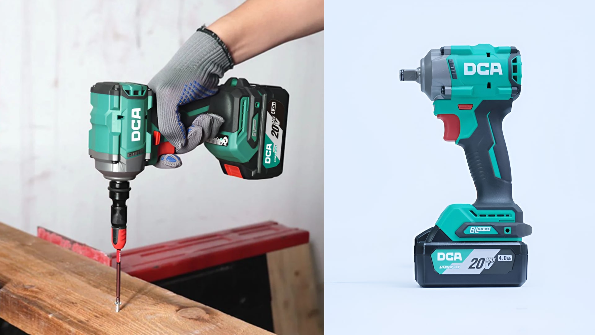 Đánh Giá Máy Bắn Bu Lông Pin DCA ADPB358 và ADPB02-18