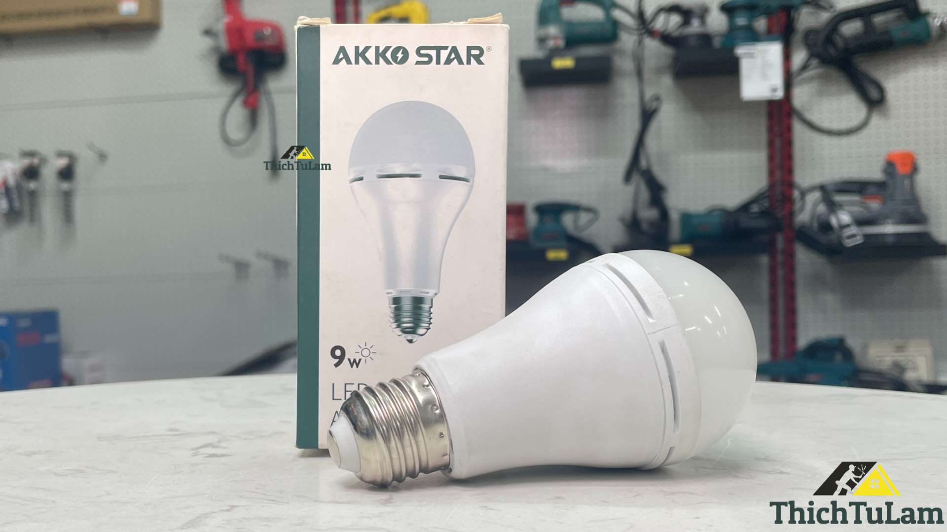 Đèn Led siêu sáng tròn 9W AKKO STAR 04221