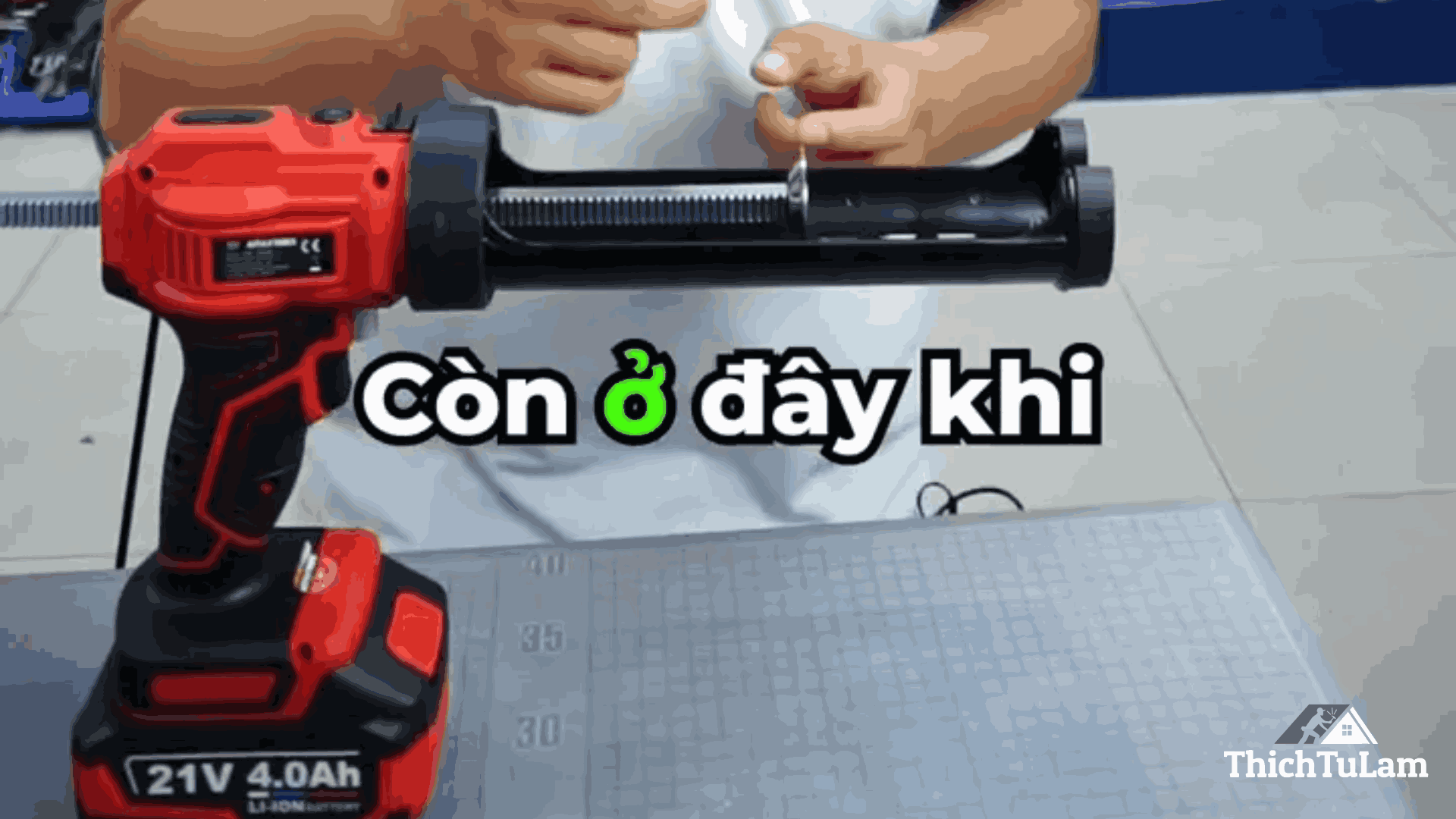 Súng băn keo bằng Pin Amaxtools: 10 Điều Nên Biết