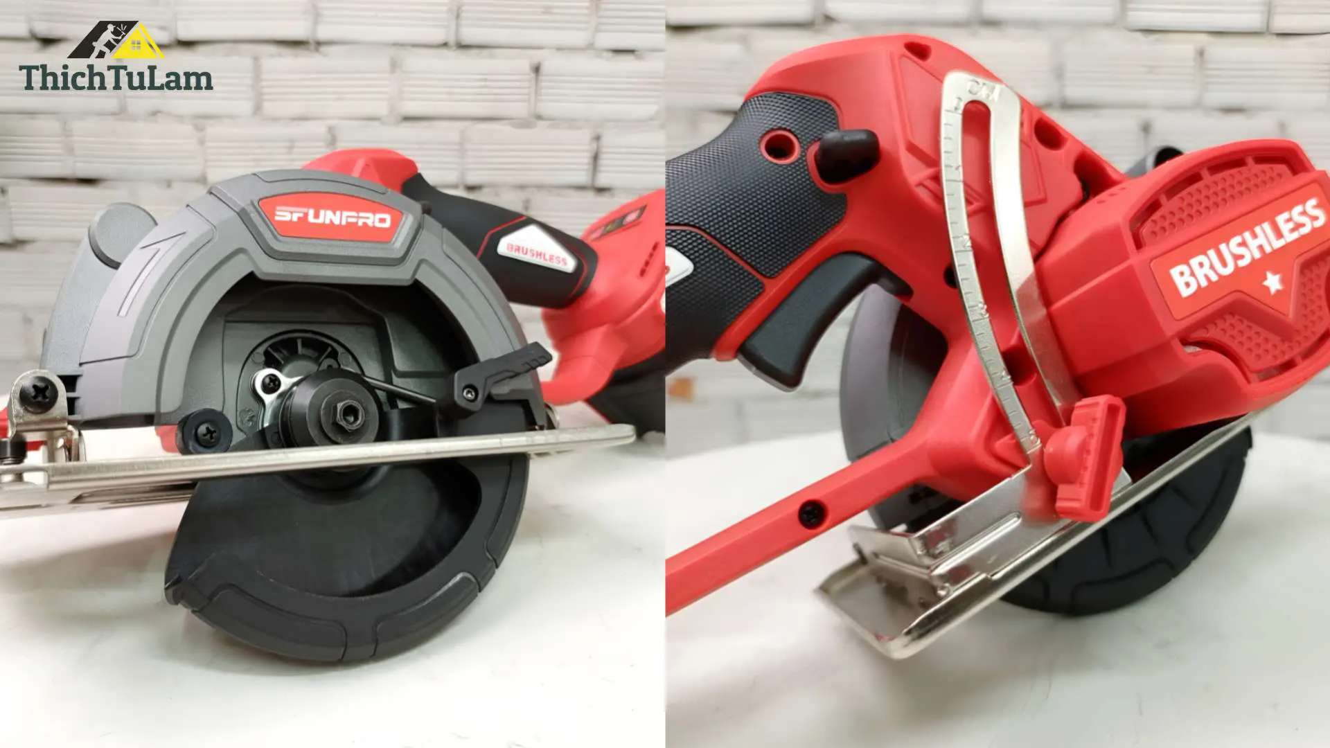 Điều chỉnh độ cao của lưỡi cưa