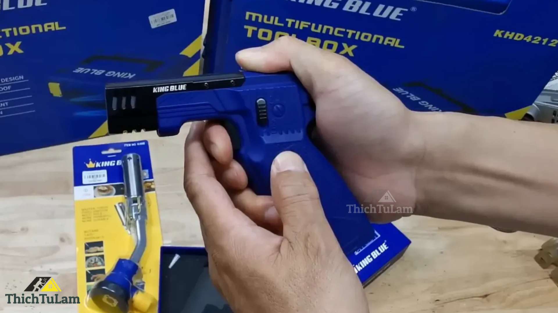 Dụng cụ khò gas mini Kingblue K54M