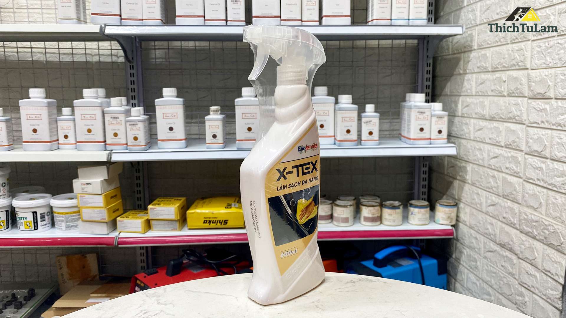 Dung dịch làm sạch đa năng 600ml Ekokemika X-TEX