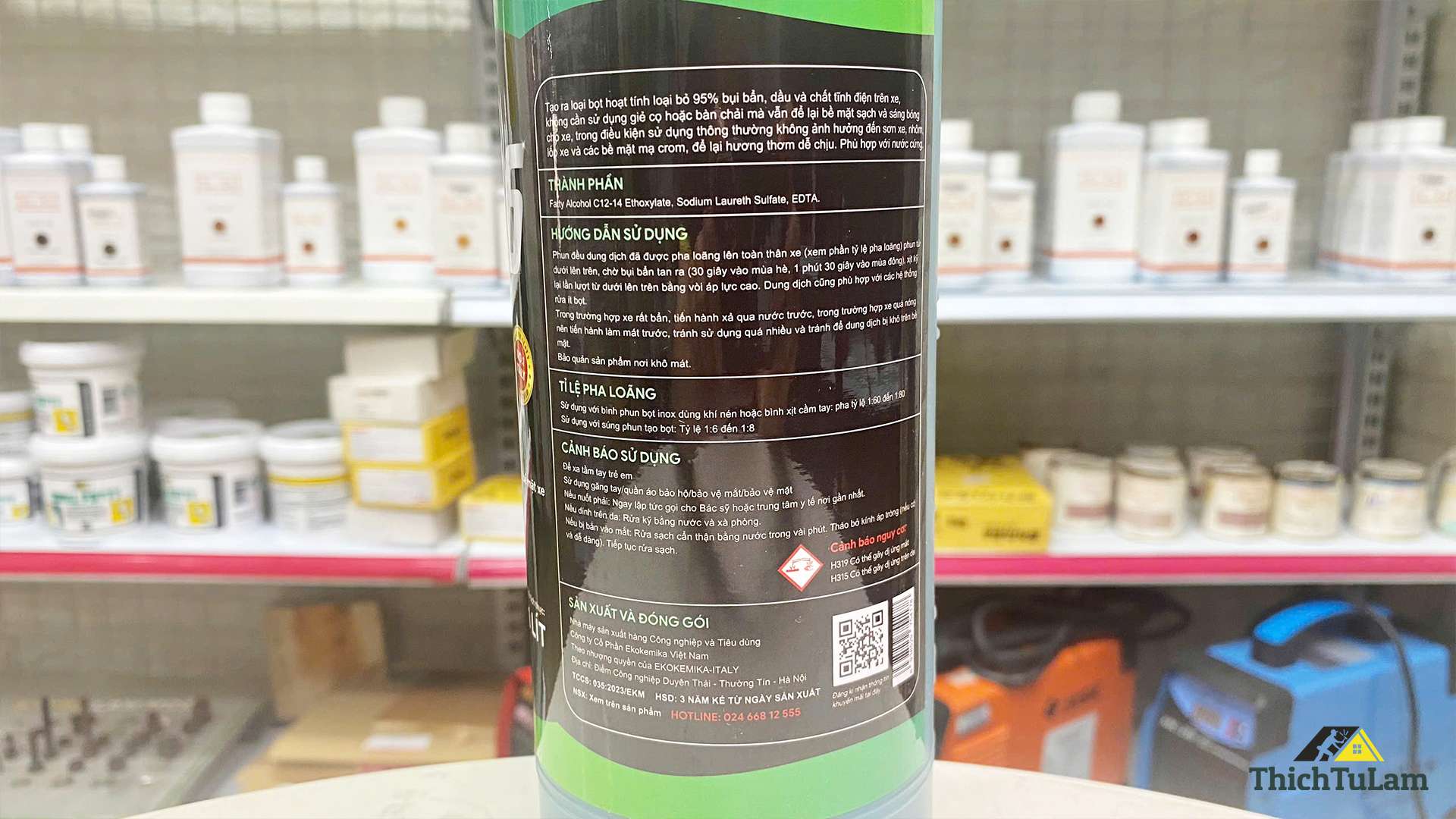 Dung dịch rửa xe không chạm Ekokemika T-REX 6