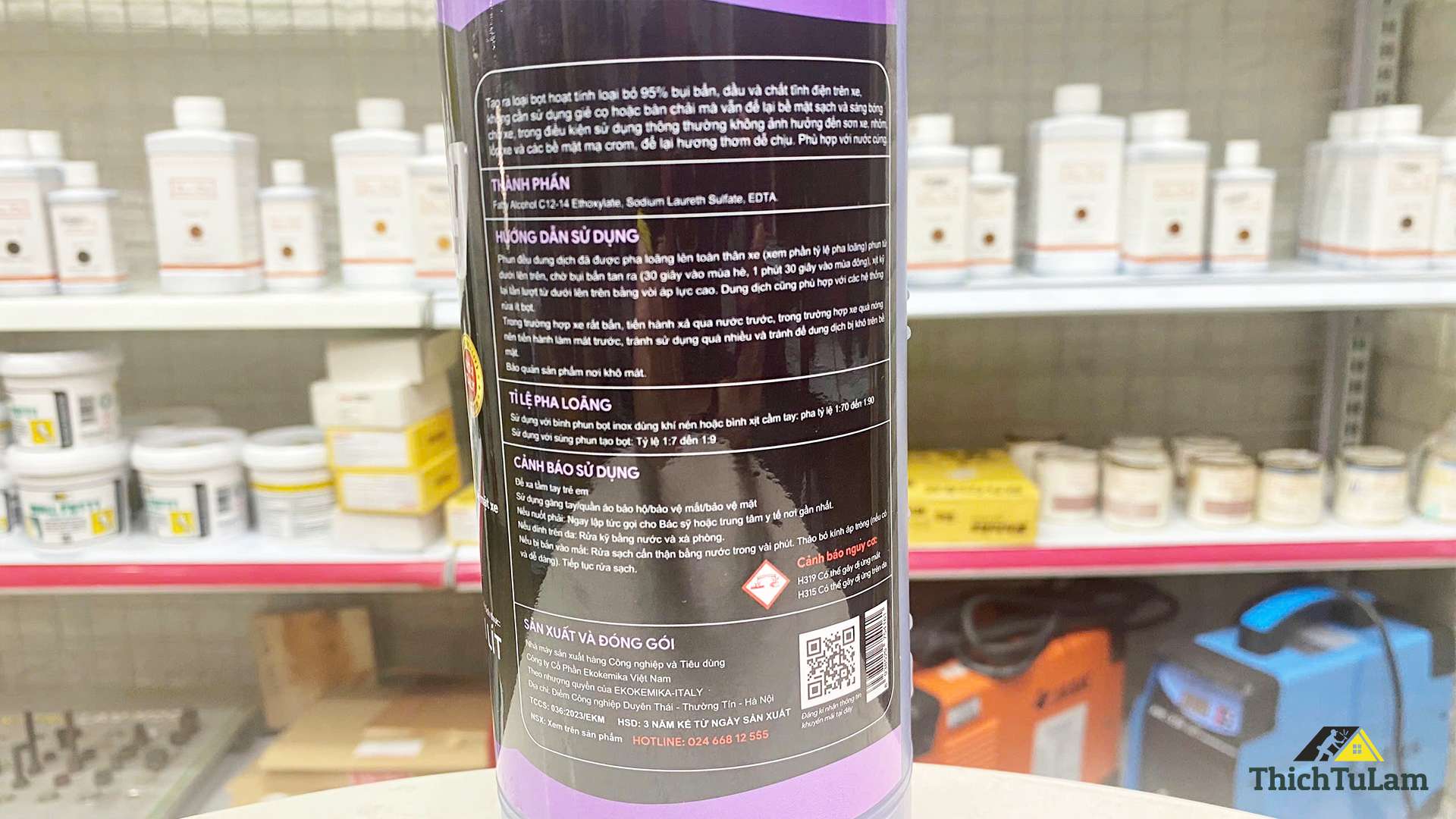 Dung dịch rửa xe không chạm Ekokemika T-REX 9