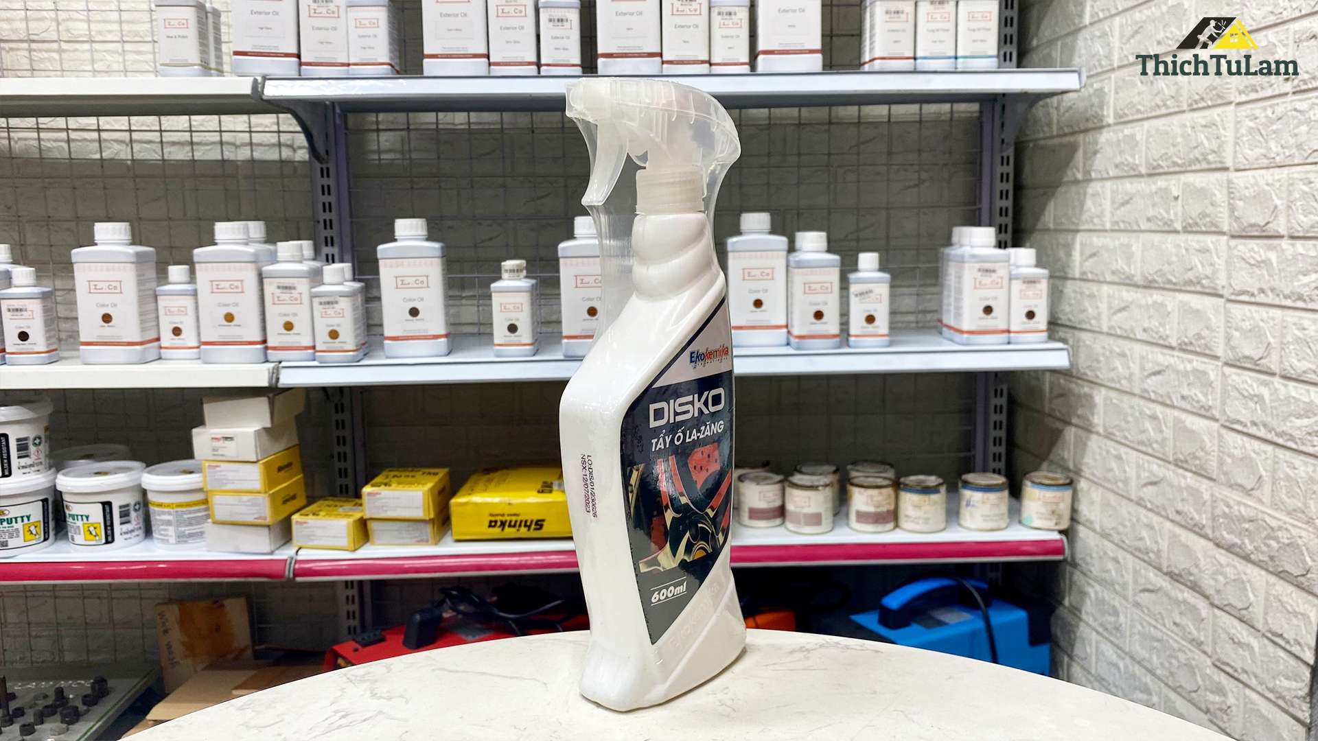 Dung dịch tẩy ố Lazang 600ml Ekokemika DISKO