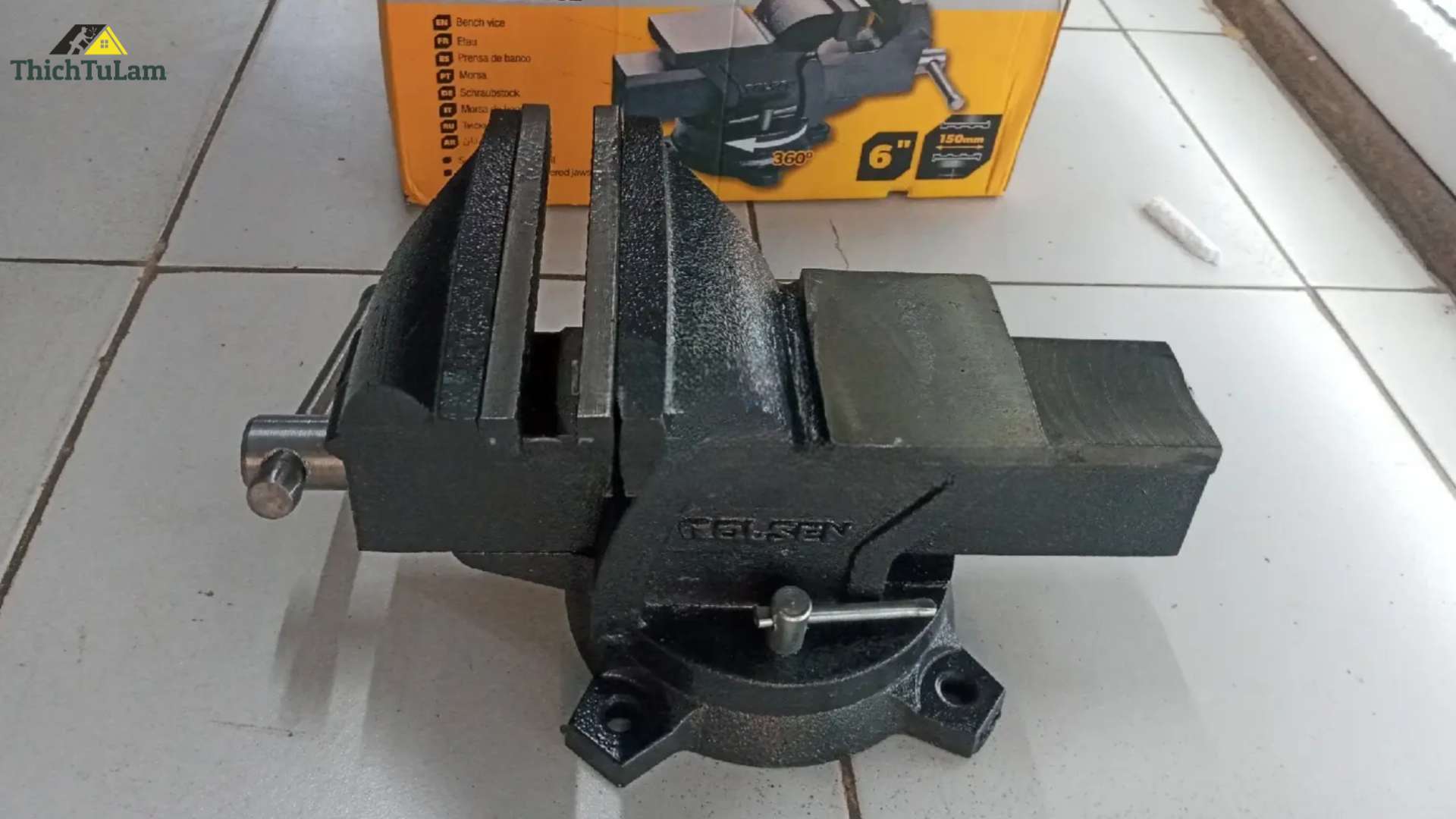 Ê tô để bàn Tolsen 10105 6''