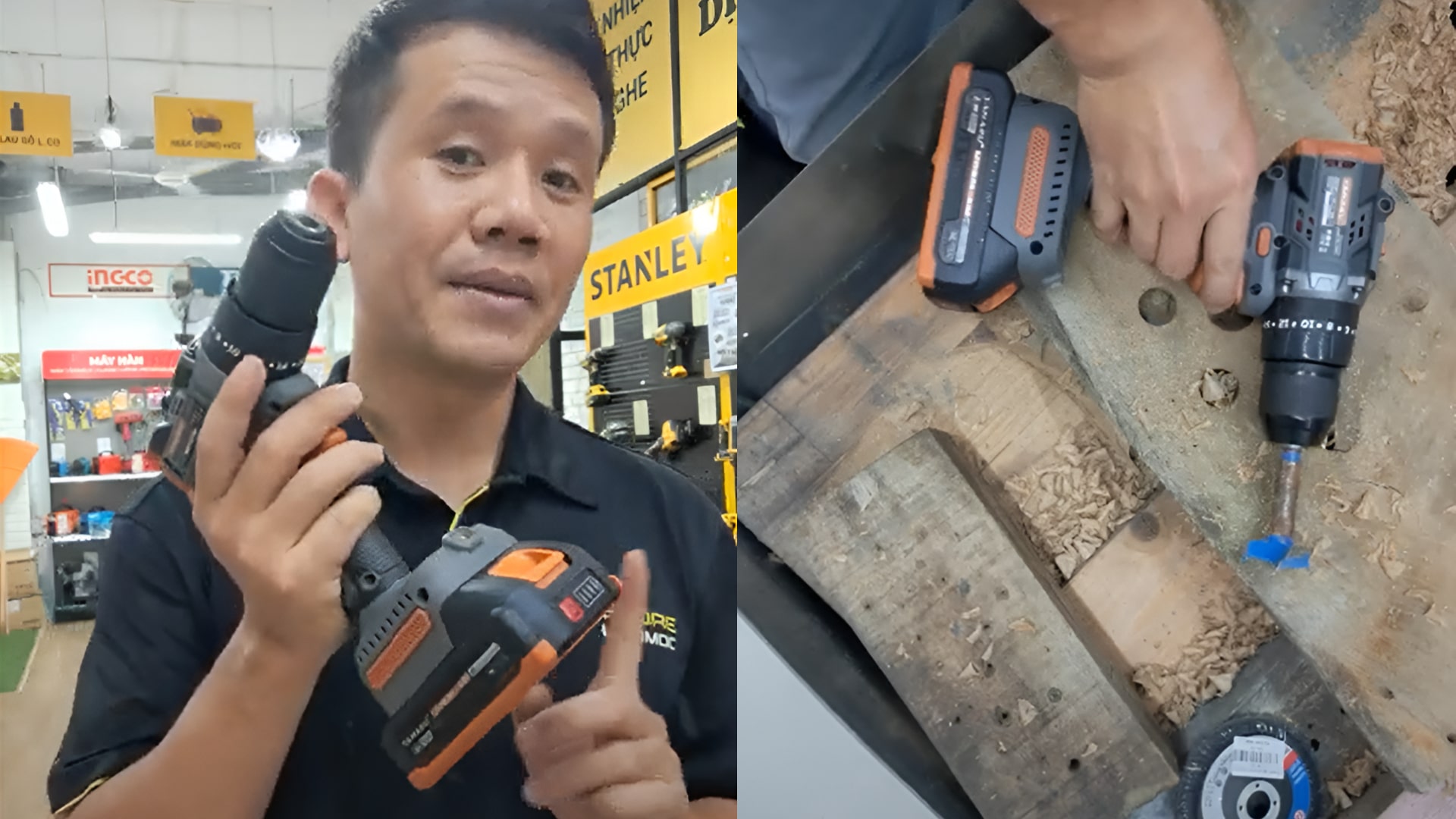 Hiệu suất khoan ổn định, phù hợp nhu cầu cơ bản