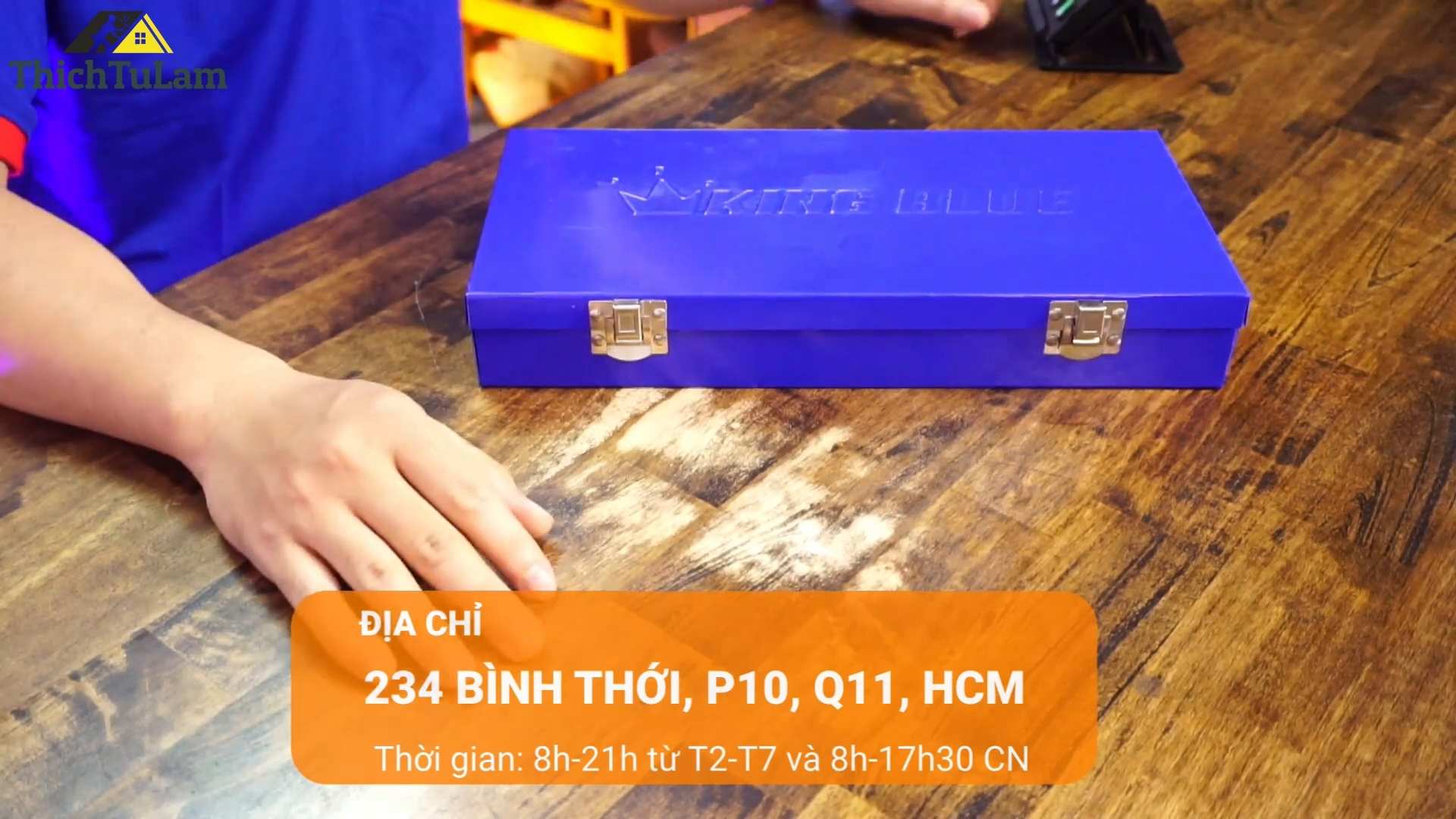 Hộp đựng Bộ tuýp cầm tay Kingblue KLG-21 với hộp đựng