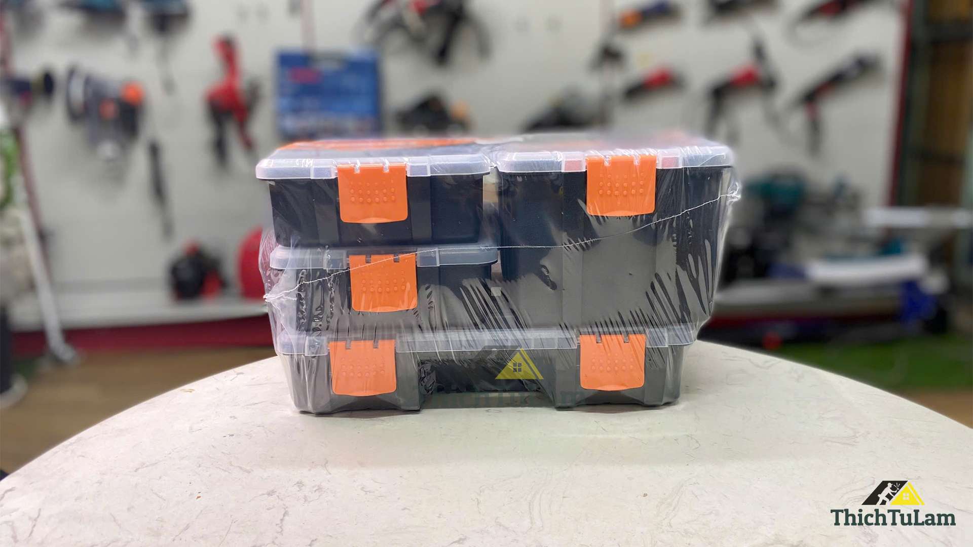 Hộp nhựa đựng đồ nghề 4 trong 1 (4 cái/bộ) Kendo 90237