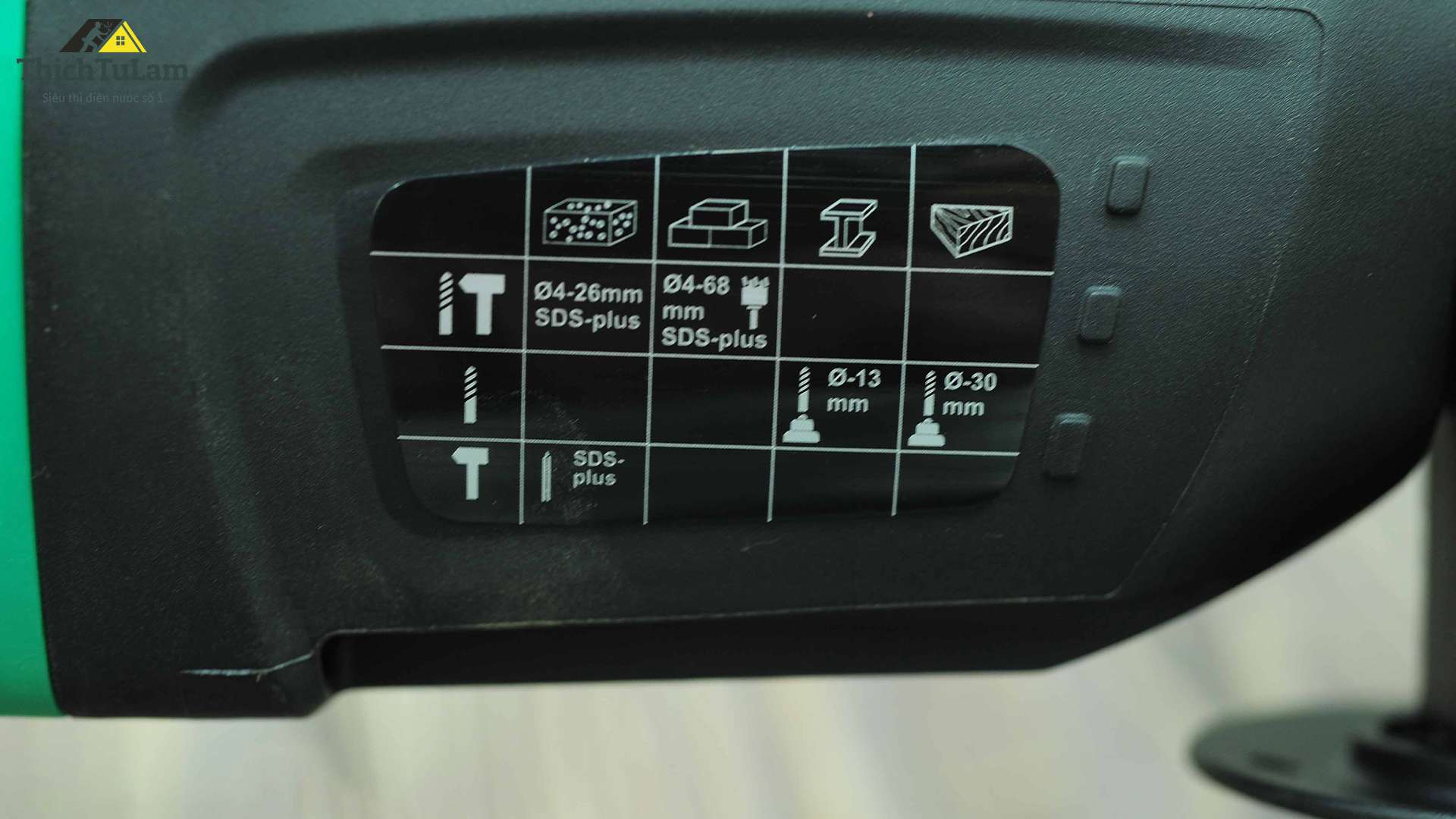 HƯỚNG DẪN SỬ DỤNG MÁY KHOAN ĐỤC BÊ TÔNG DCA AZC05-26B