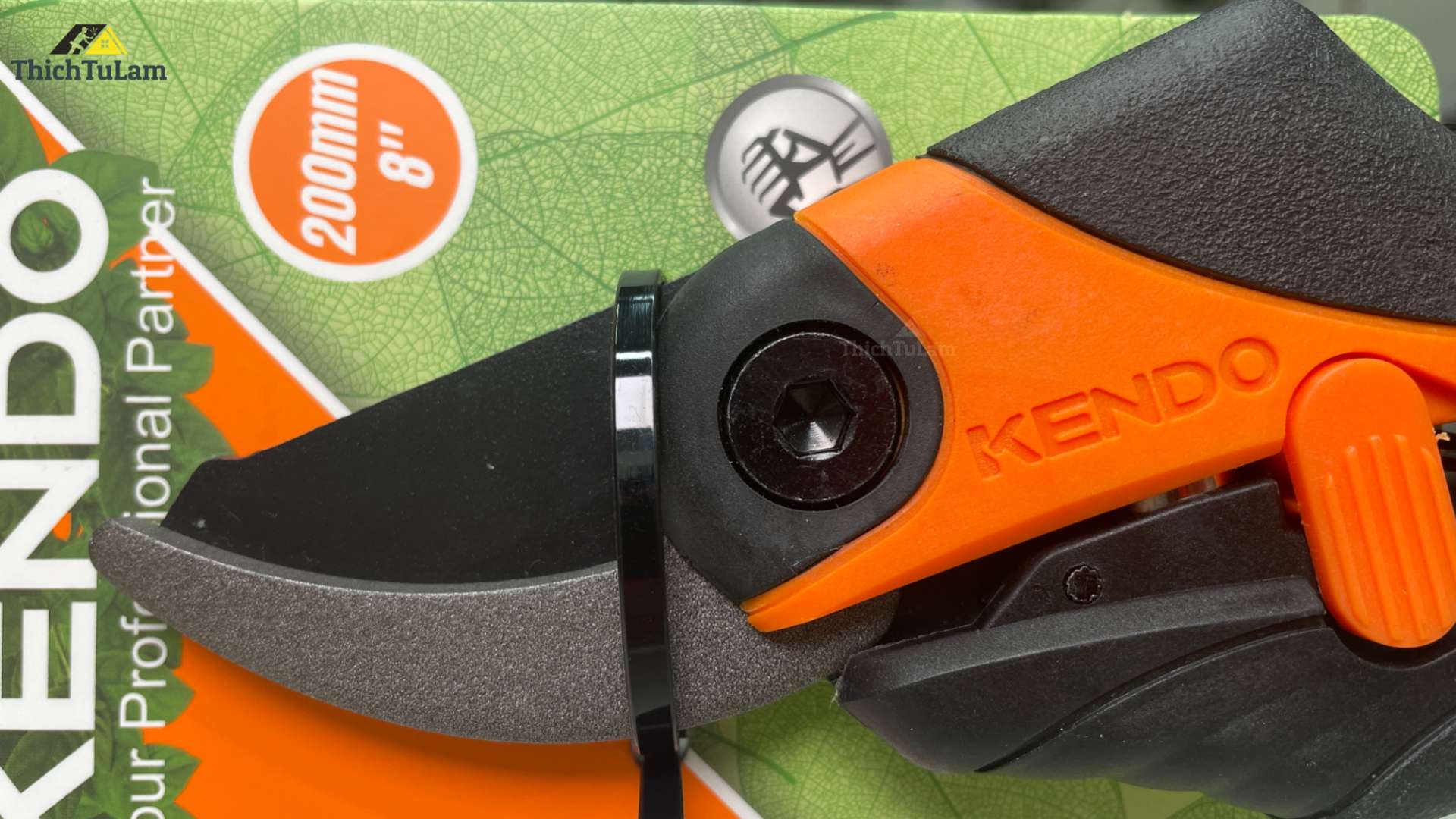 Kéo cắt cành lưỡi cong 8inch 200mm Kendo 60116