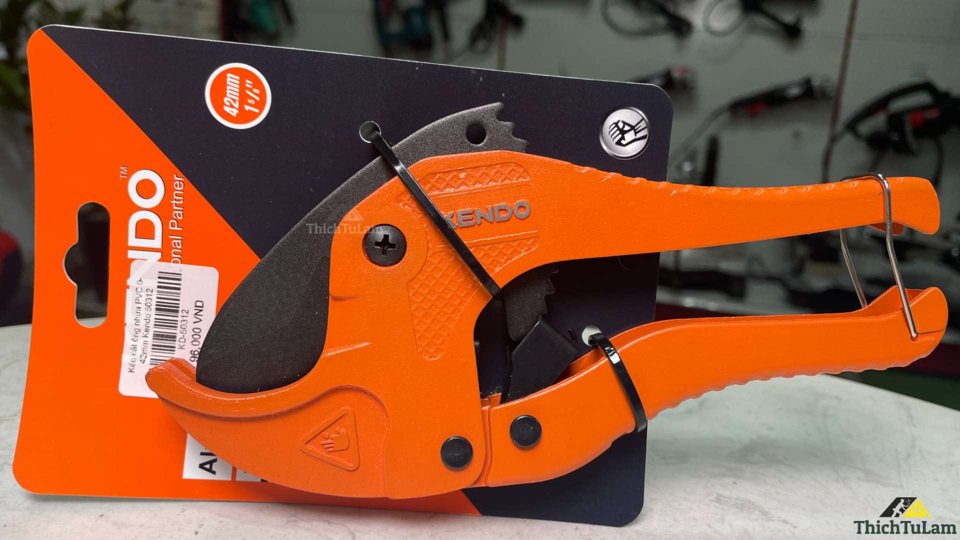 Kéo cắt ống nhựa PVC 0-42mm Kendo 50312