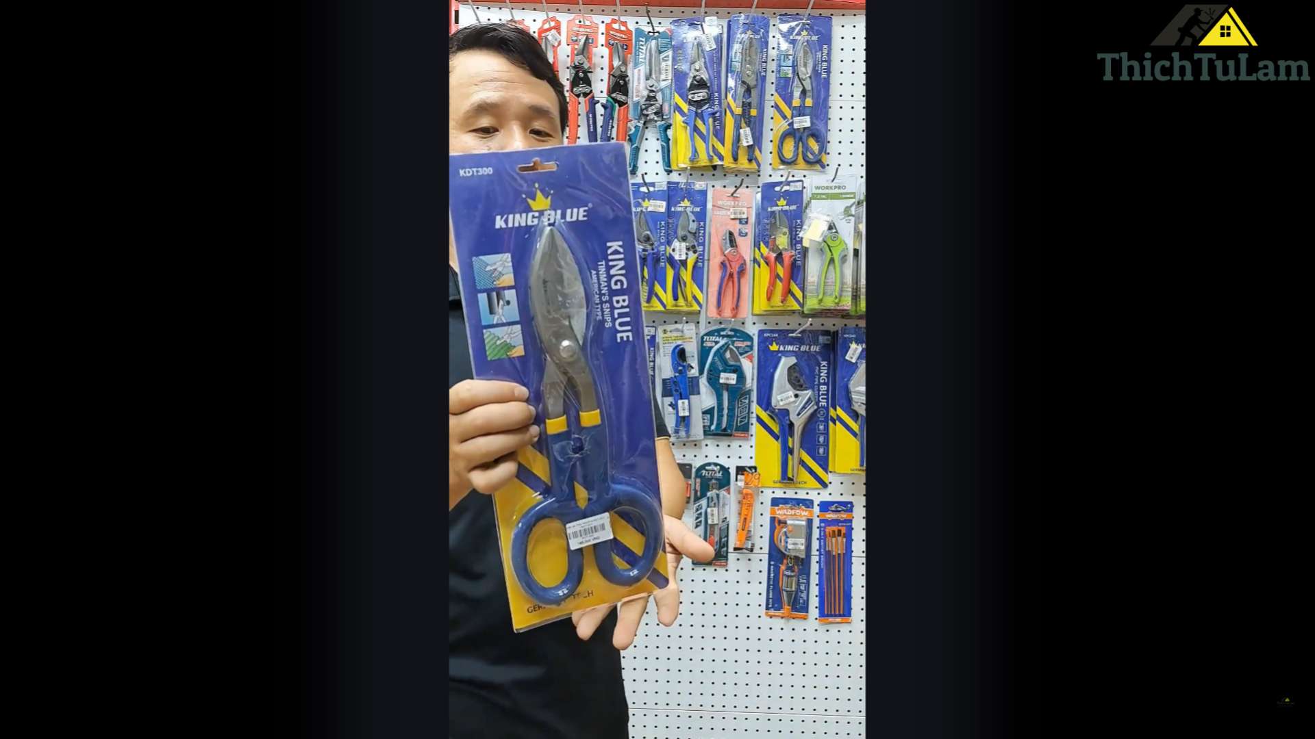 Kéo cắt Tole Kingblue KDT-300